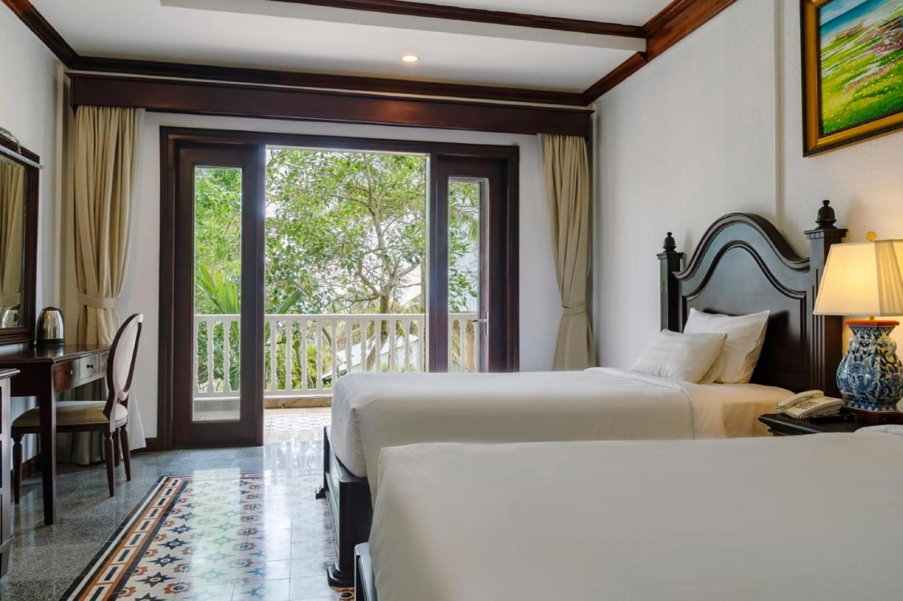 Bed in Tahiti Resort