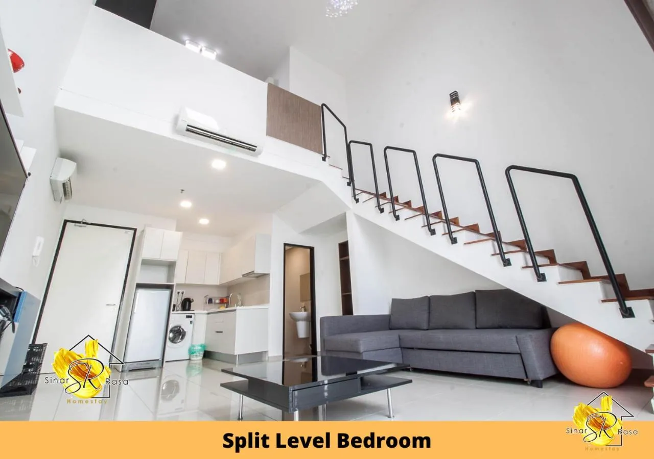 Living room in Sinar Rasa Homestay at I-Soho, I-City