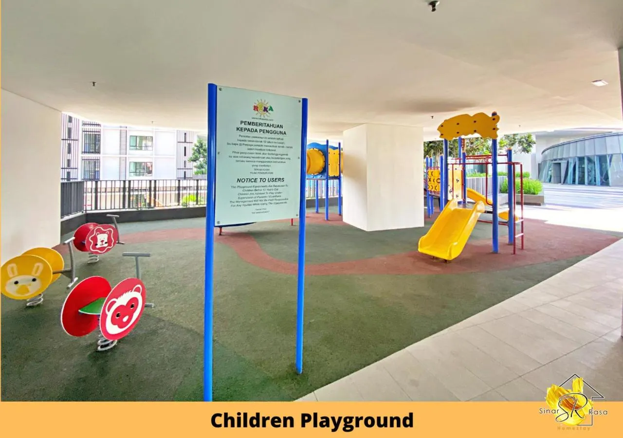Children play ground in Sinar Rasa Homestay at I-Soho, I-City