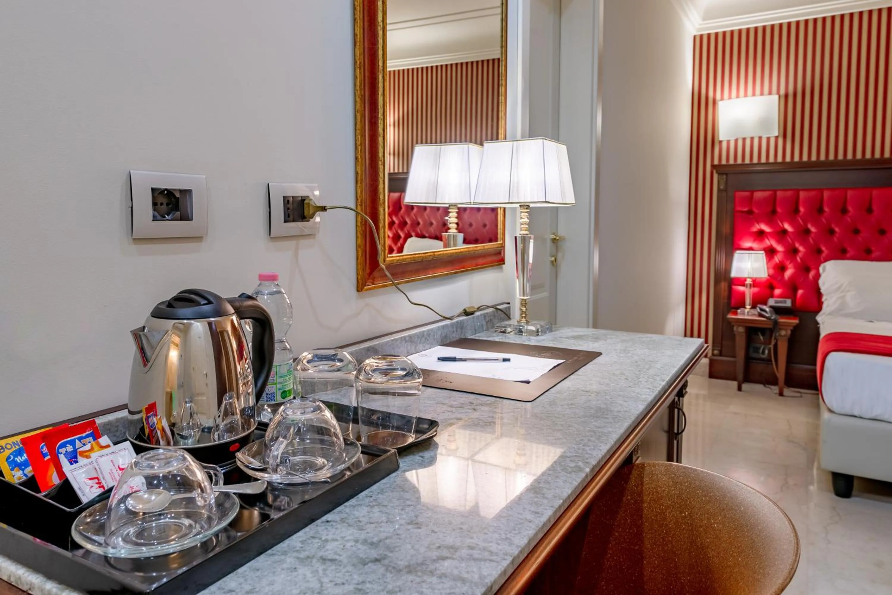 Bed in La Paloma Blanca Hotel