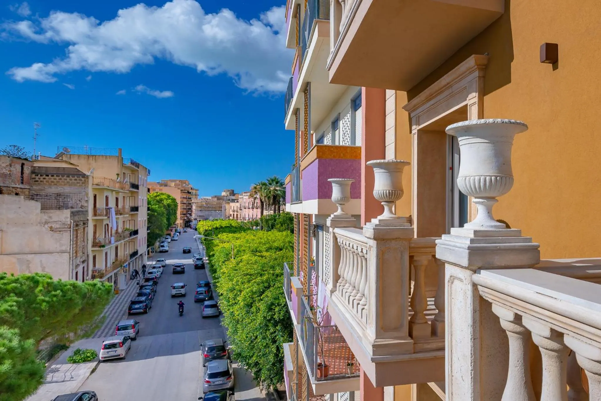 City view in La Paloma Blanca Hotel