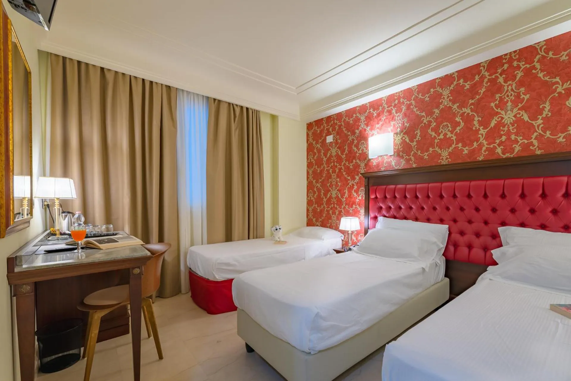 Bed in La Paloma Blanca Hotel