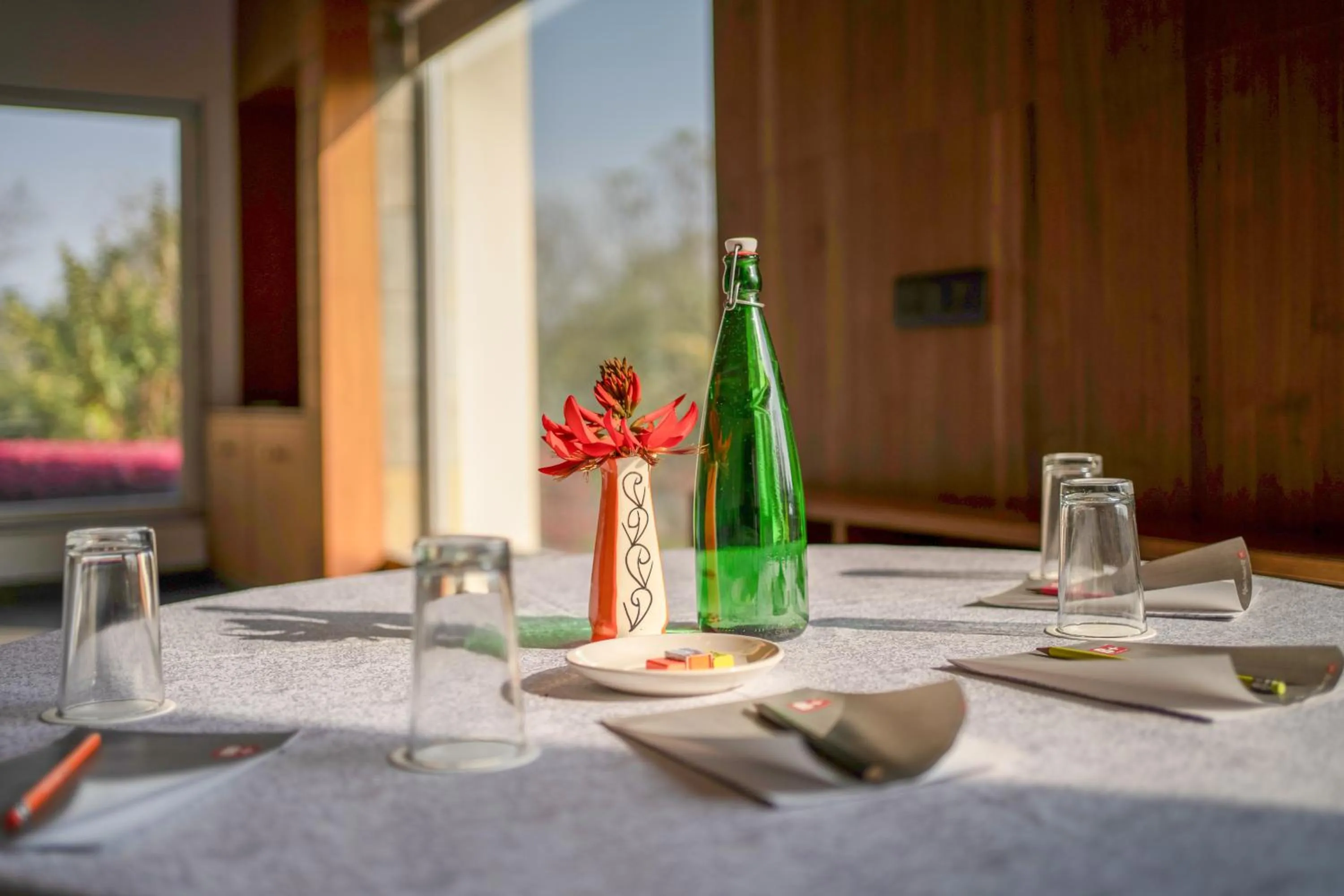 Dining area in The Corbett Greens