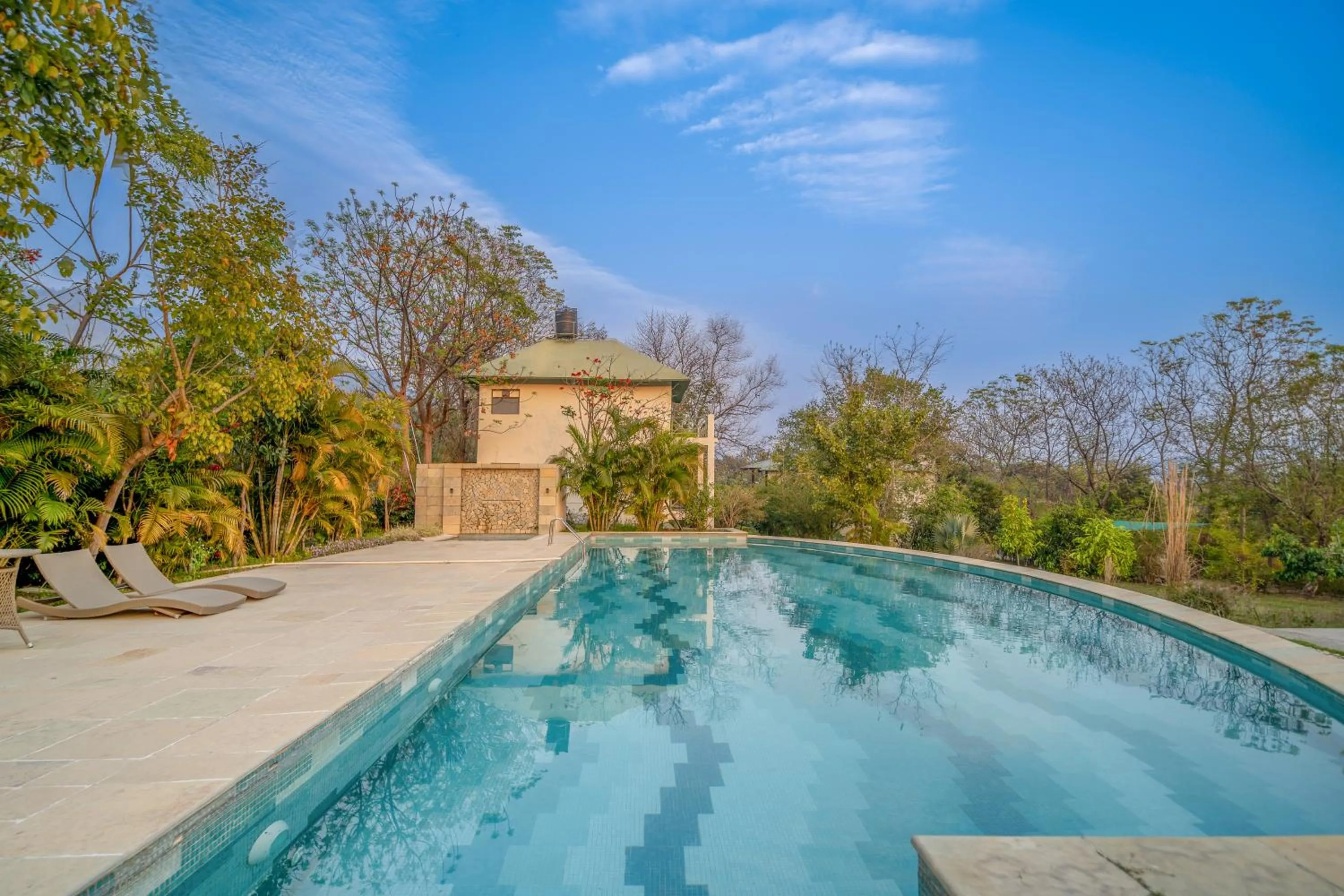 Swimming pool in The Corbett Greens