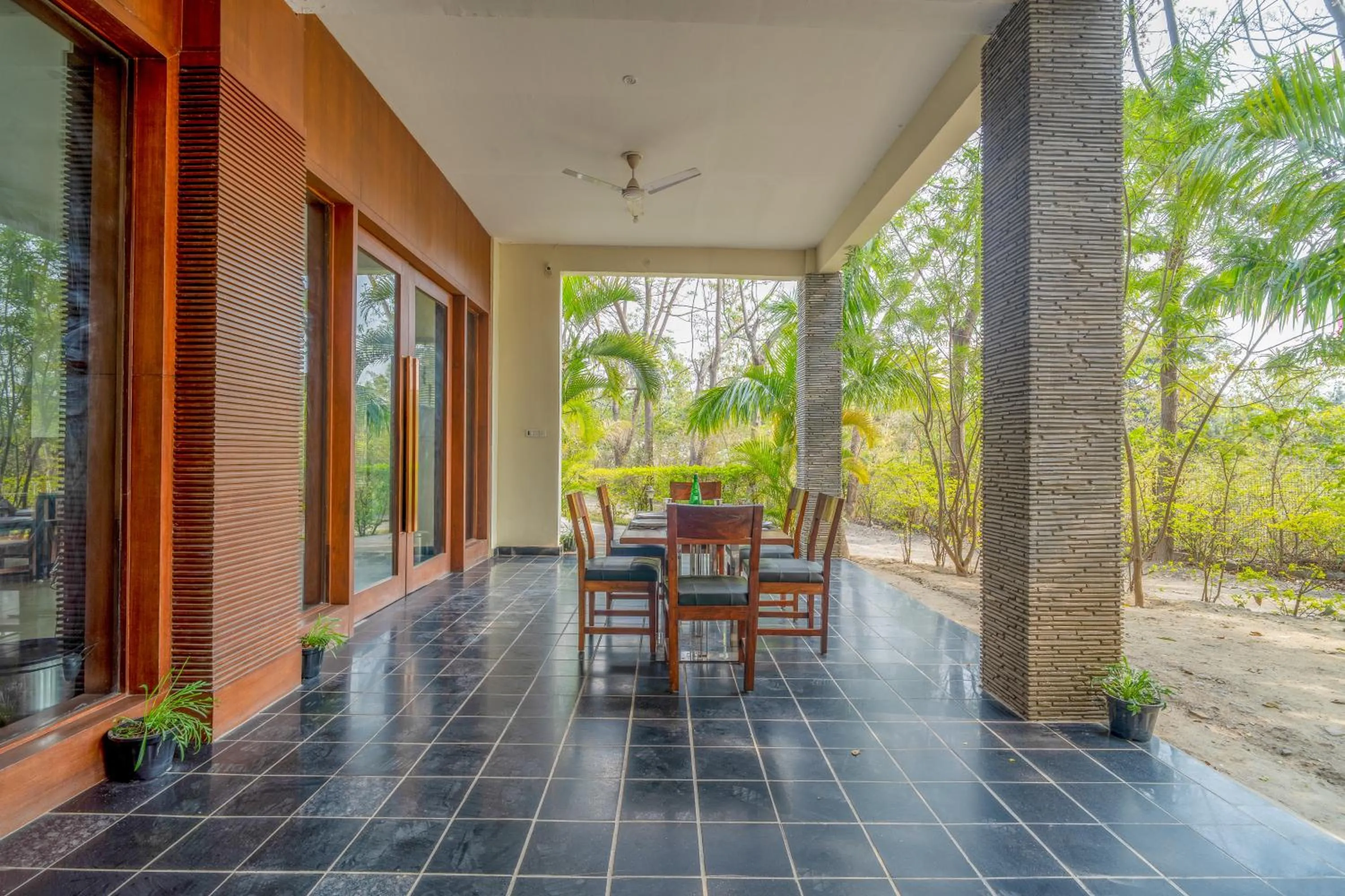 Dining area in The Corbett Greens
