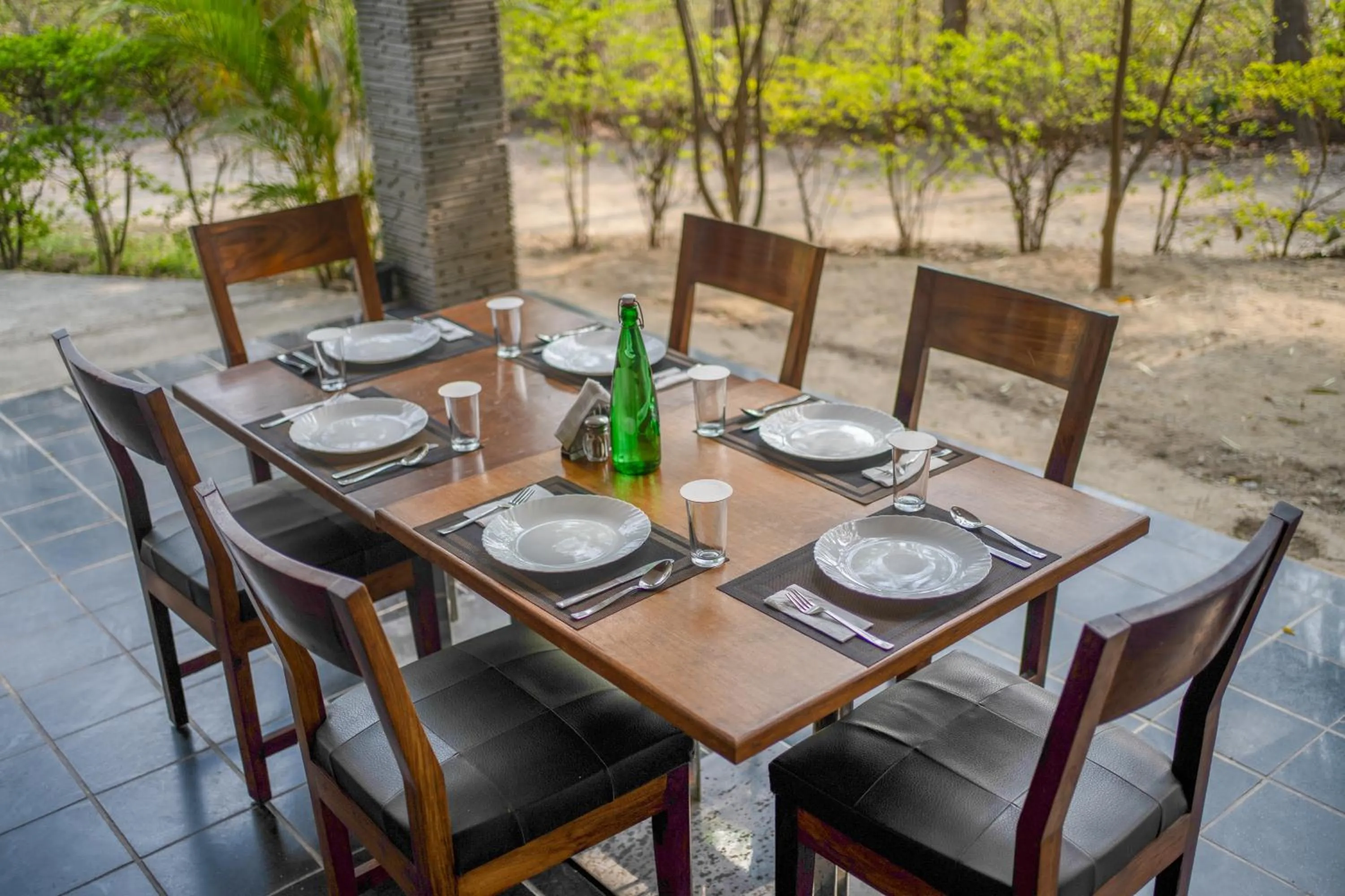 Dining area in The Corbett Greens