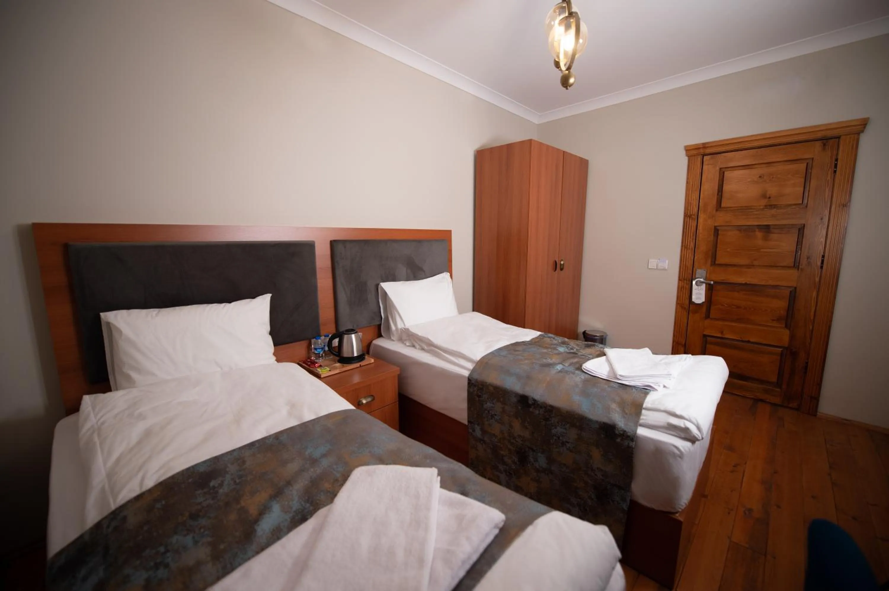 Bed in AHISKA PALAS OTEL