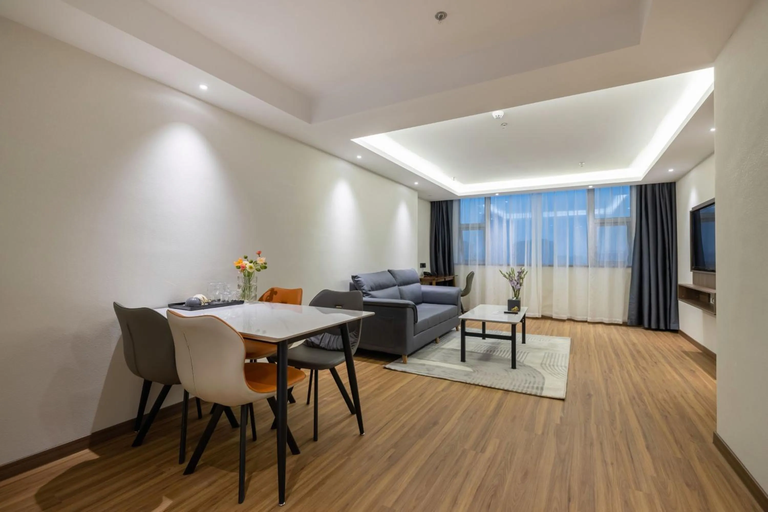 Communal lounge/ TV room in Citadines Zhengda Mall Hefei