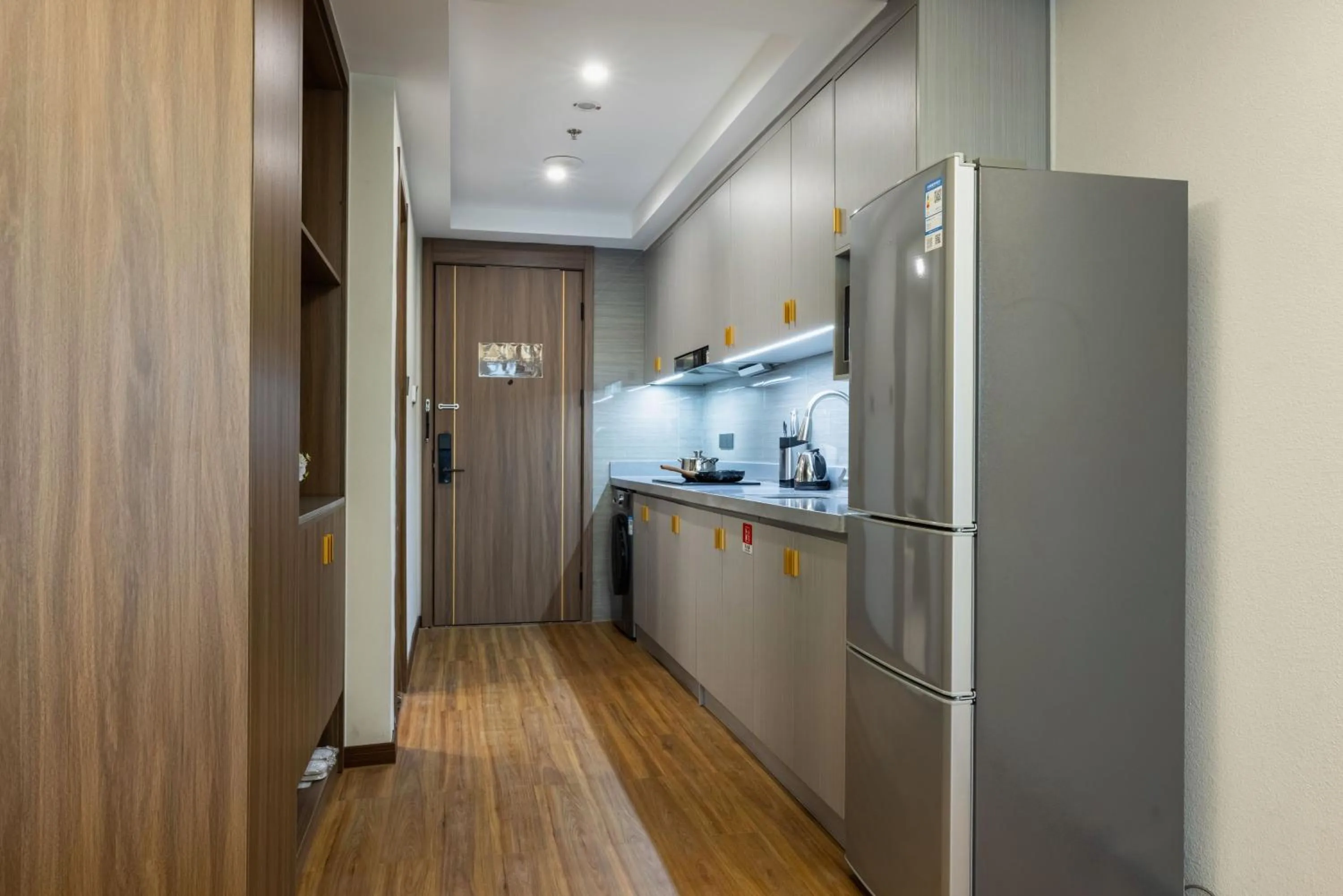 Kitchen or kitchenette in Citadines Zhengda Mall Hefei
