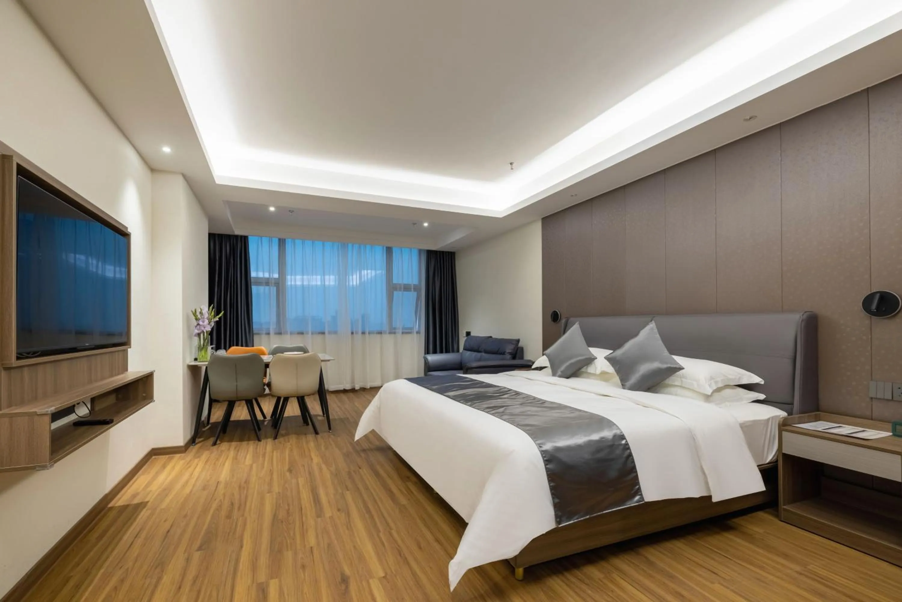 Bed in Citadines Zhengda Mall Hefei