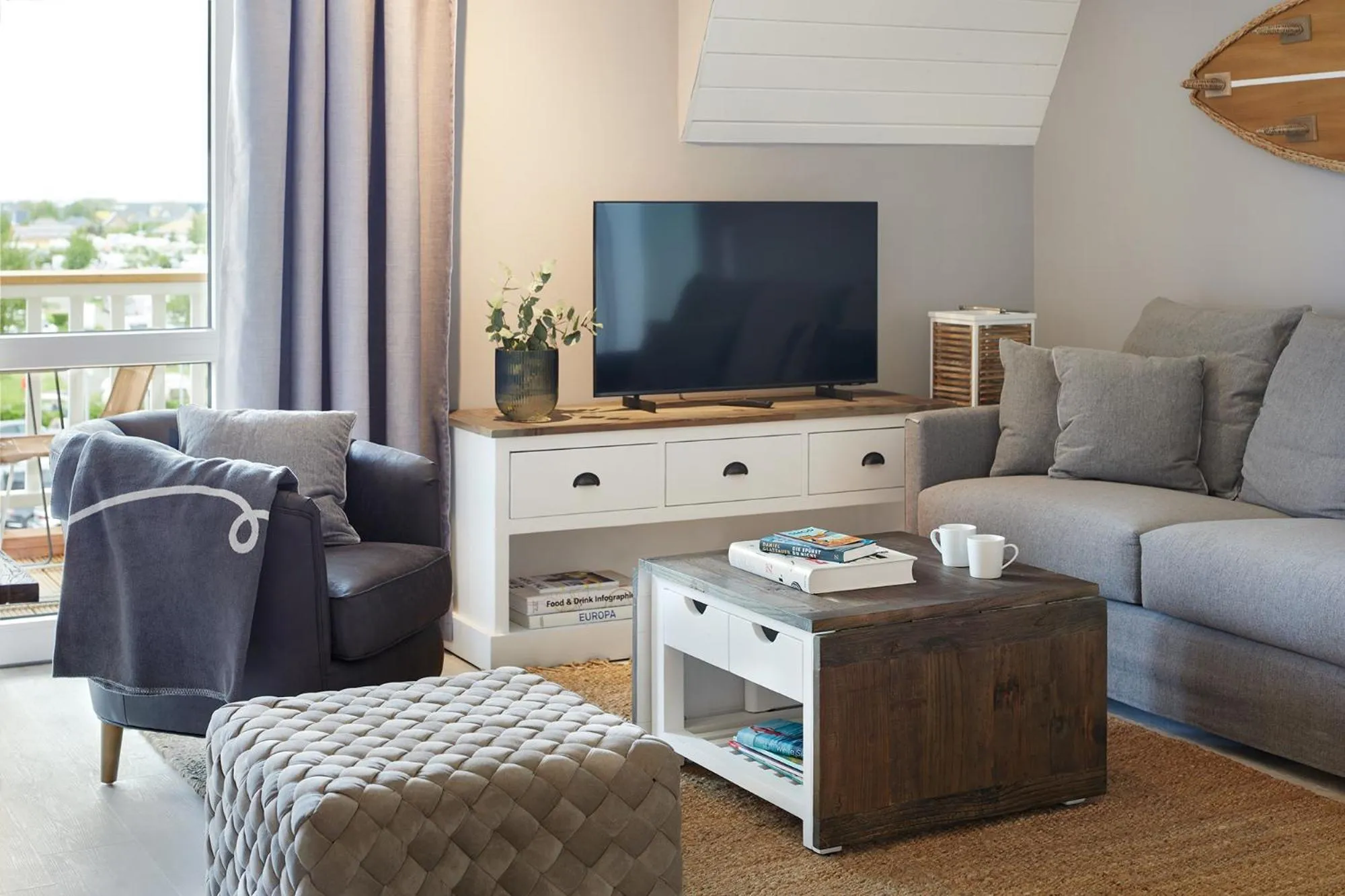 Seating area in Beach Apartments Büsum