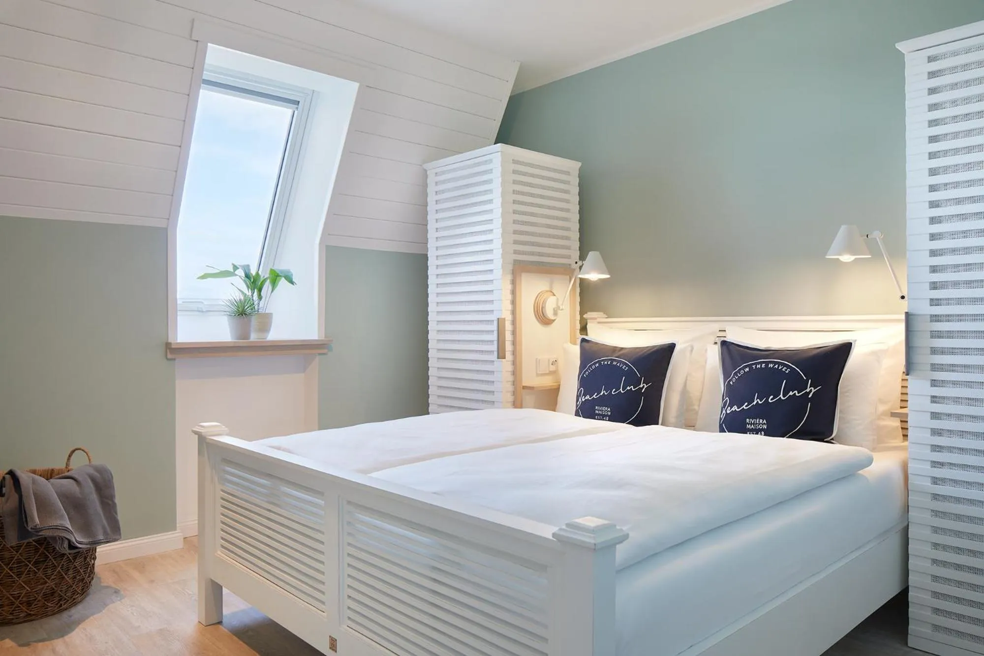 Bed in Beach Apartments Büsum