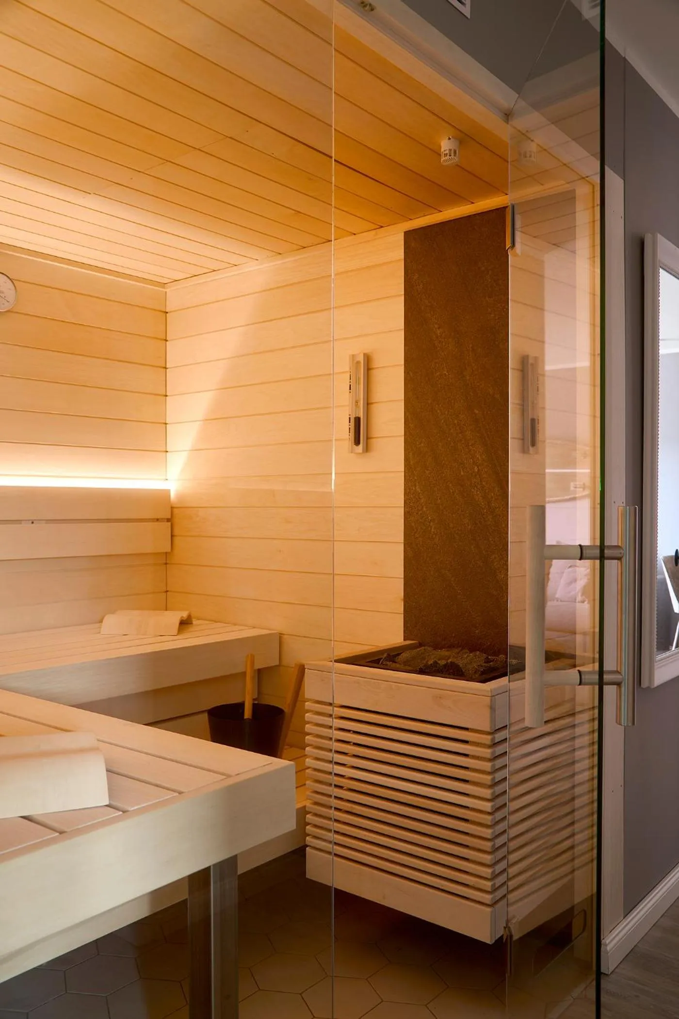 Sauna in Beach Apartments Büsum