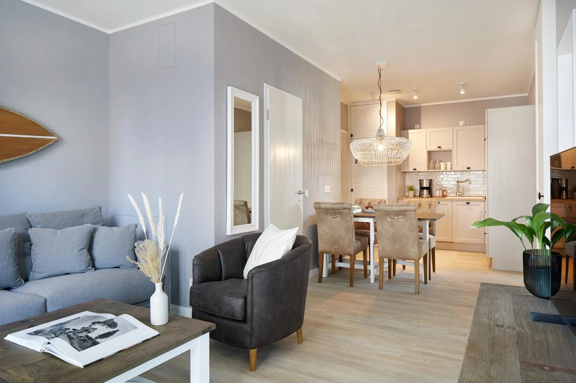 Dining area in Beach Apartments Büsum