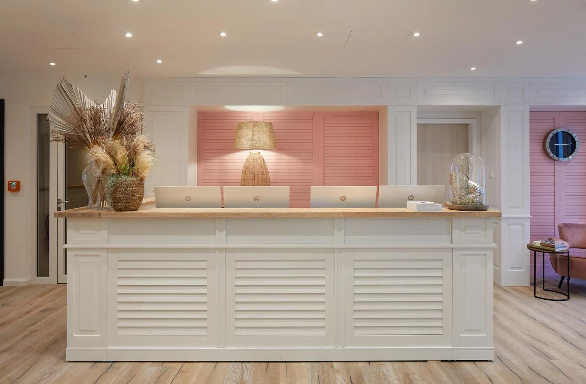 Lobby or reception in Beach Apartments Büsum