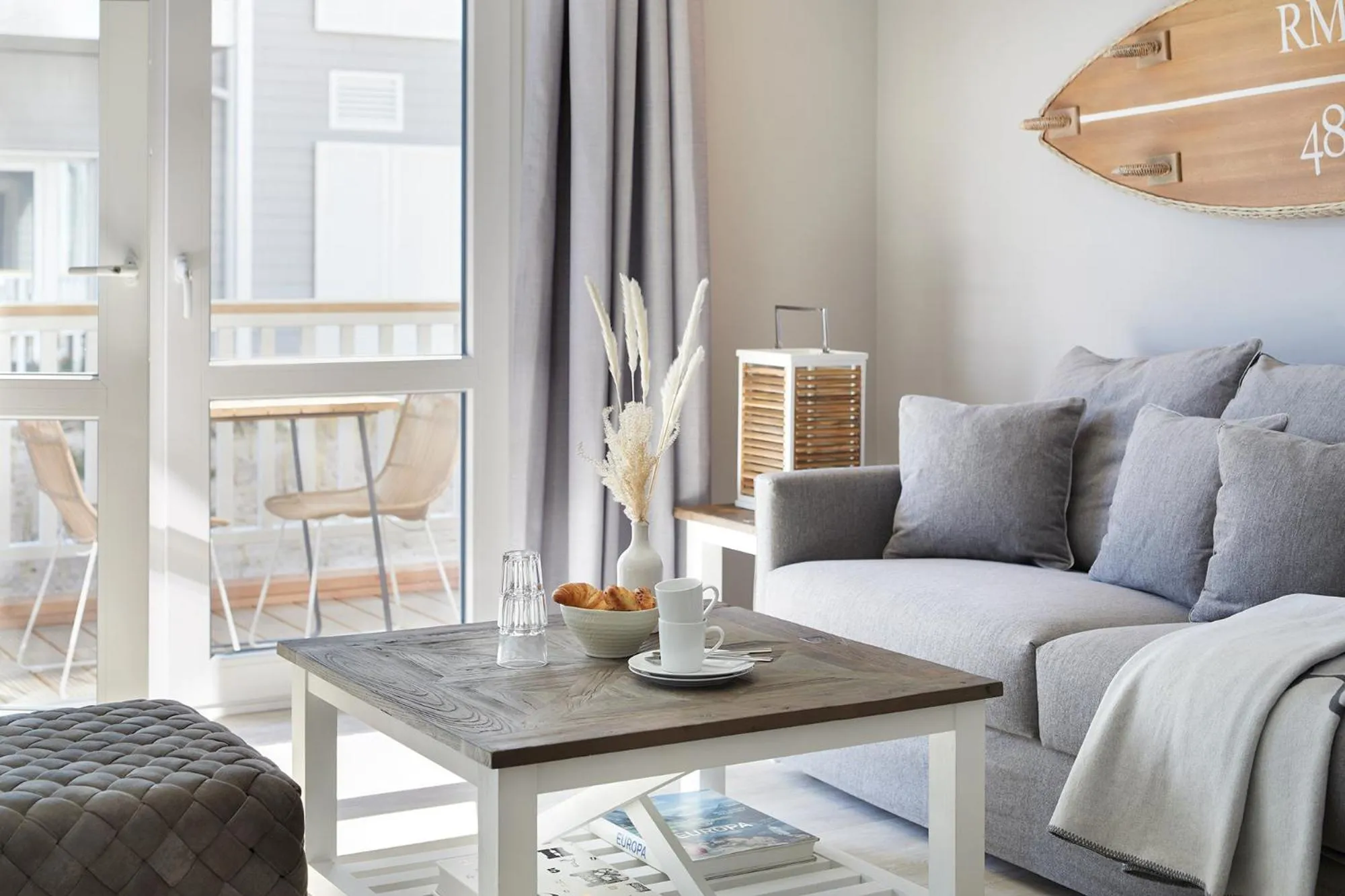 Living room in Beach Apartments Büsum