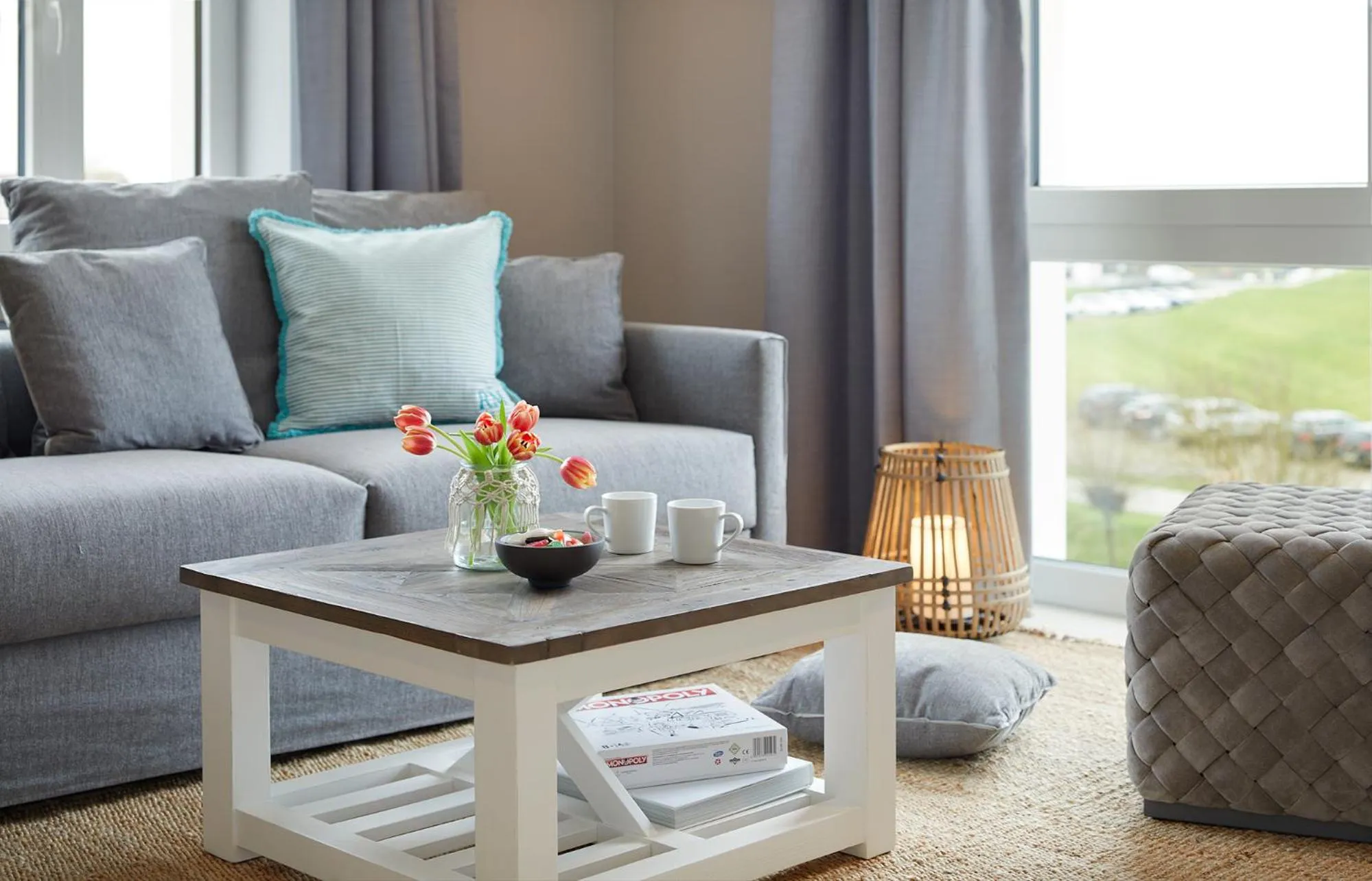 Living room in Beach Apartments Büsum