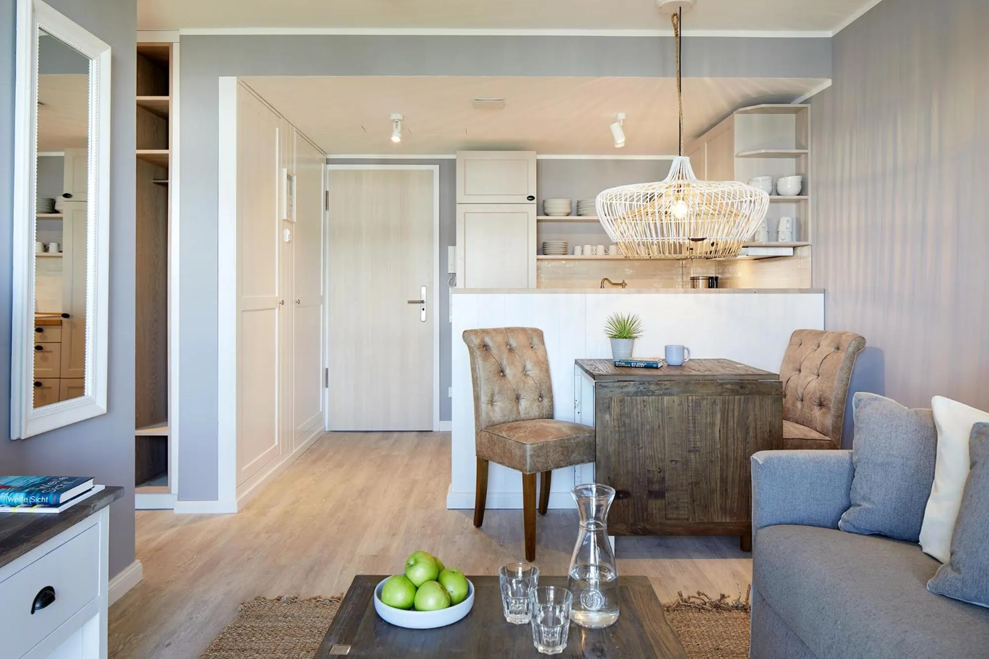 Seating area in Beach Apartments Büsum