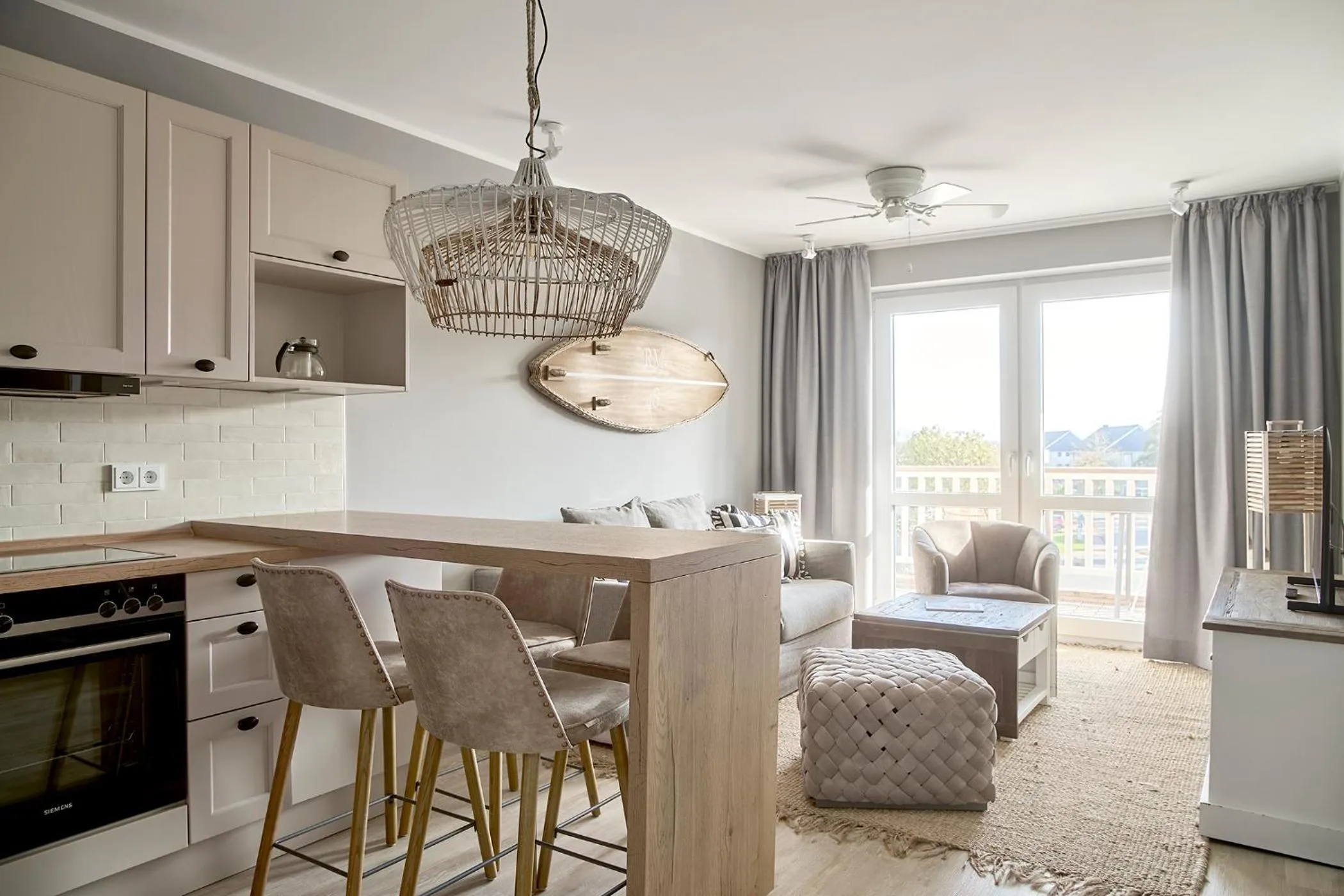 Living room in Beach Apartments Büsum