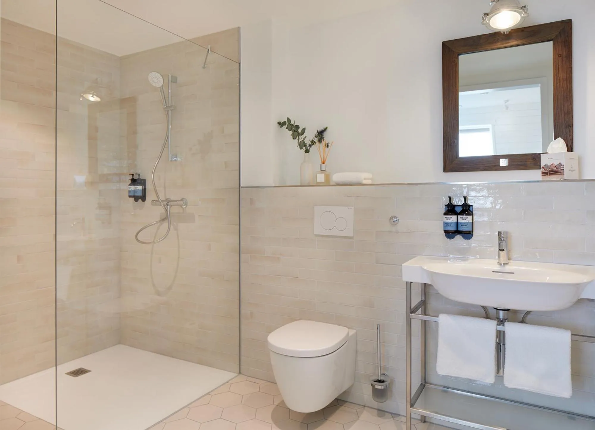 Bathroom in Beach Apartments Büsum