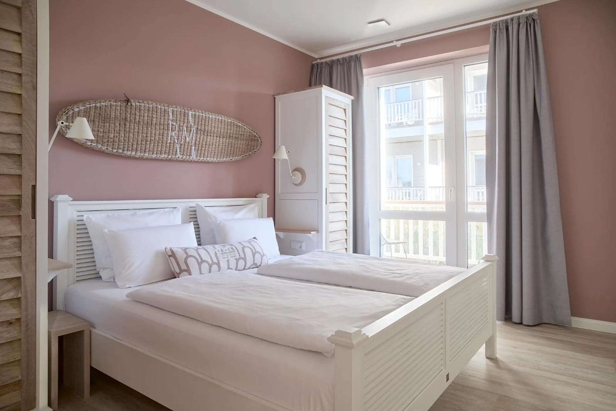 Bedroom, Bed in Beach Apartments Büsum