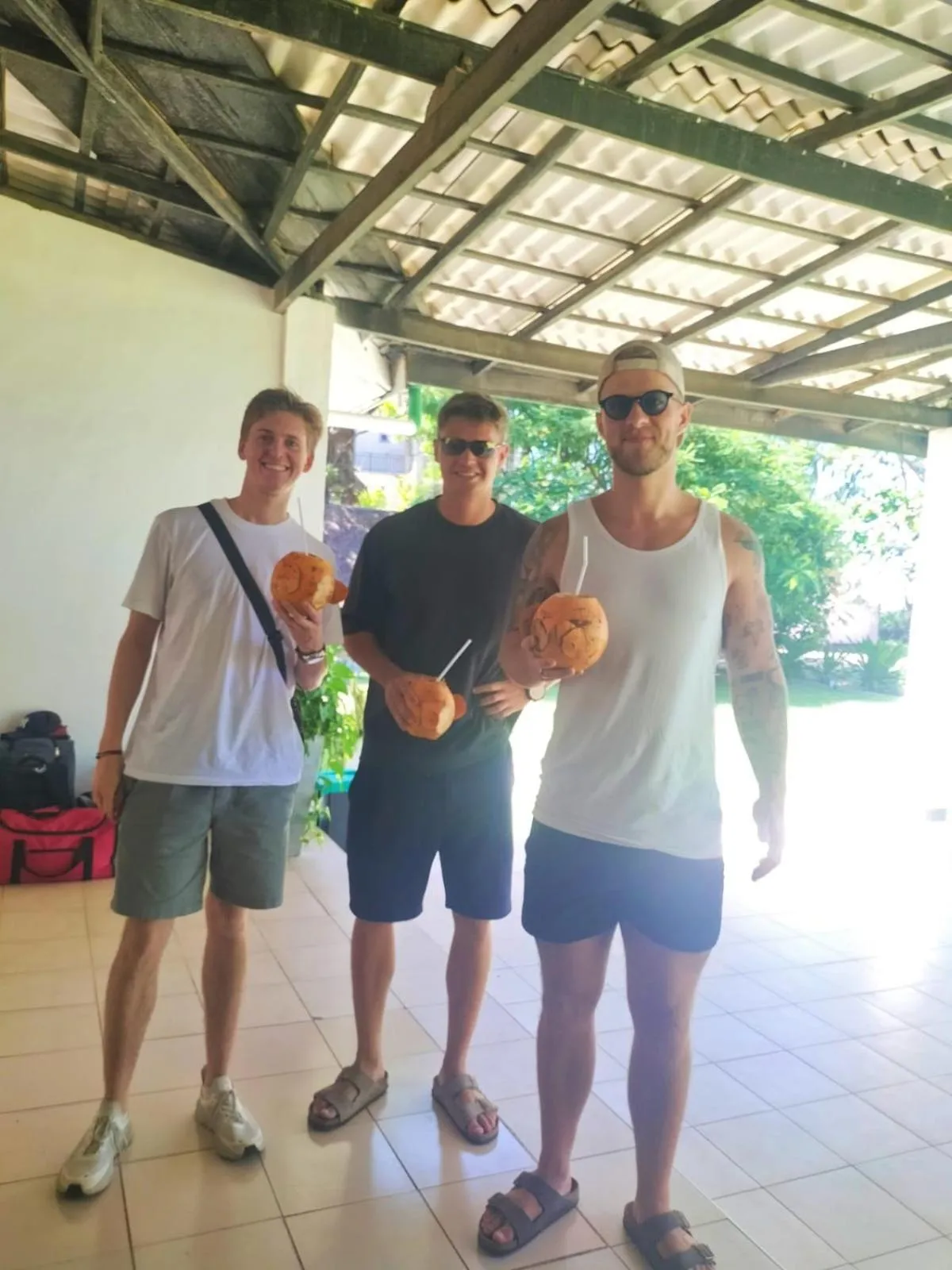 People in Hotel Coral Bay