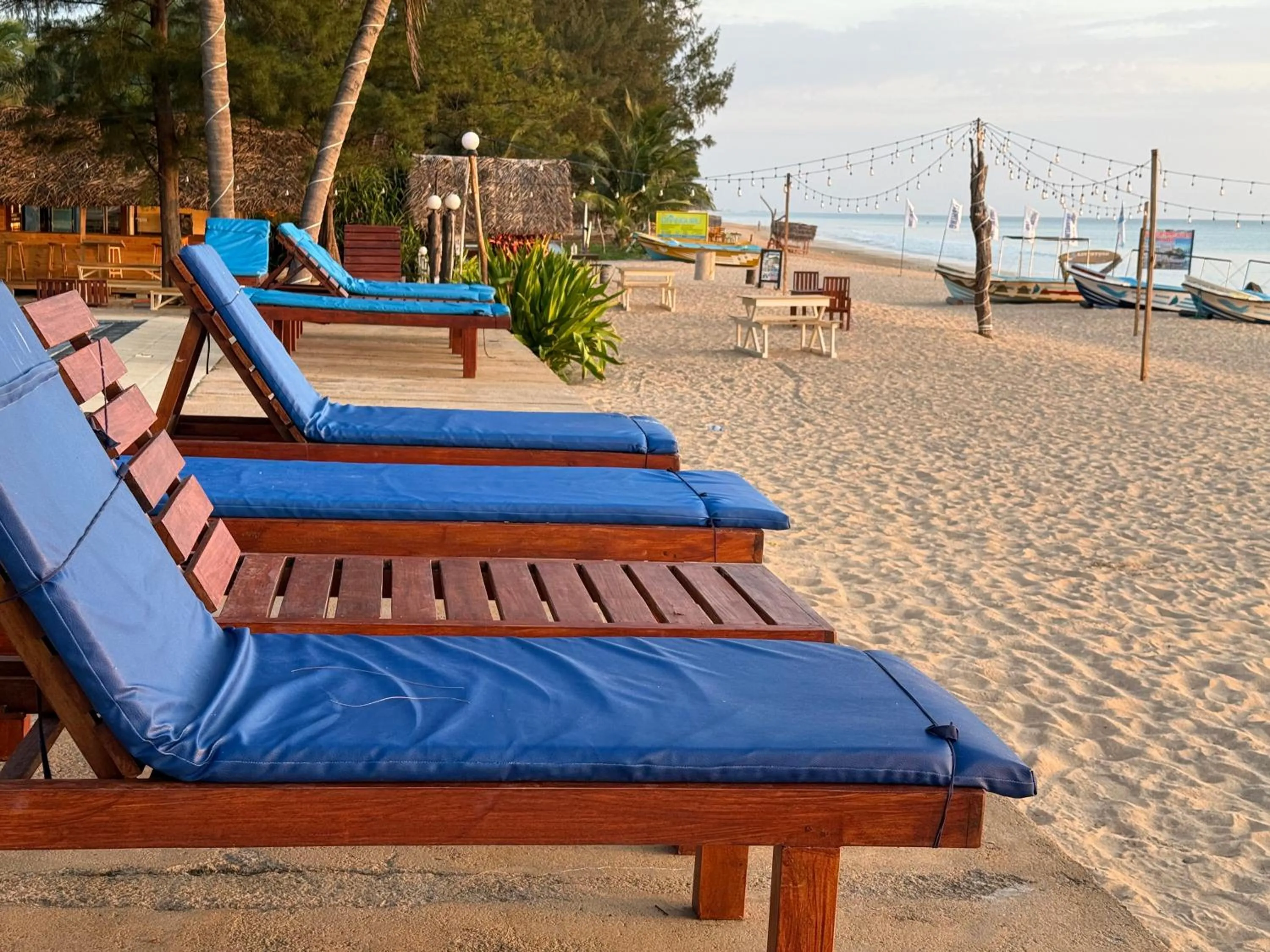 sunbed in Hotel Coral Bay