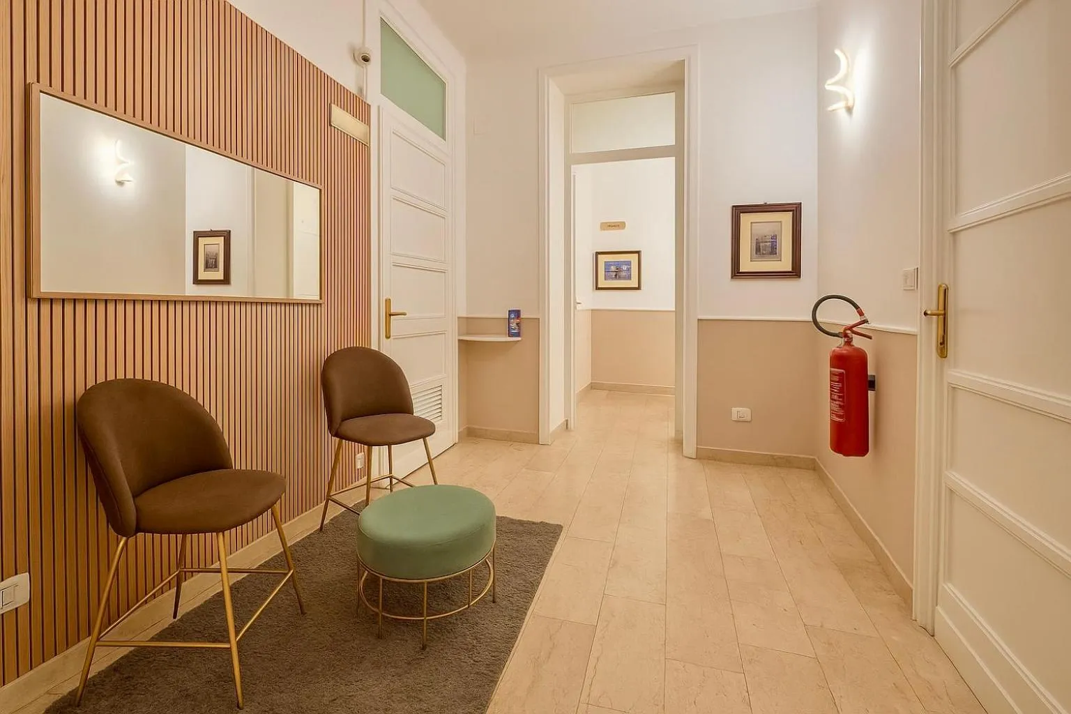 Lobby or reception in Margherita Rooms