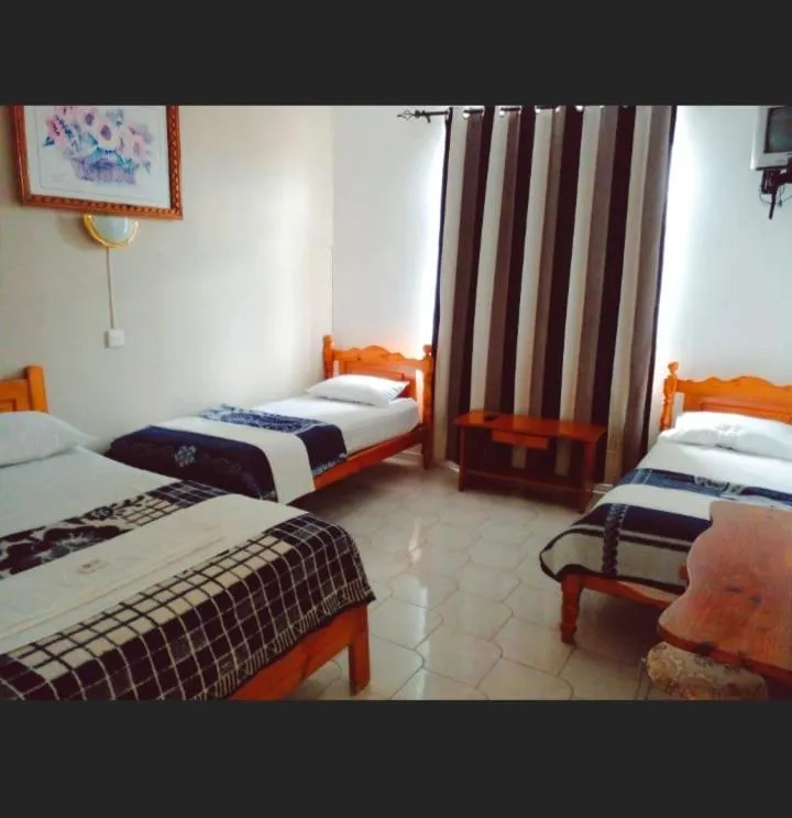 Bed in Euro Vacances Guest House