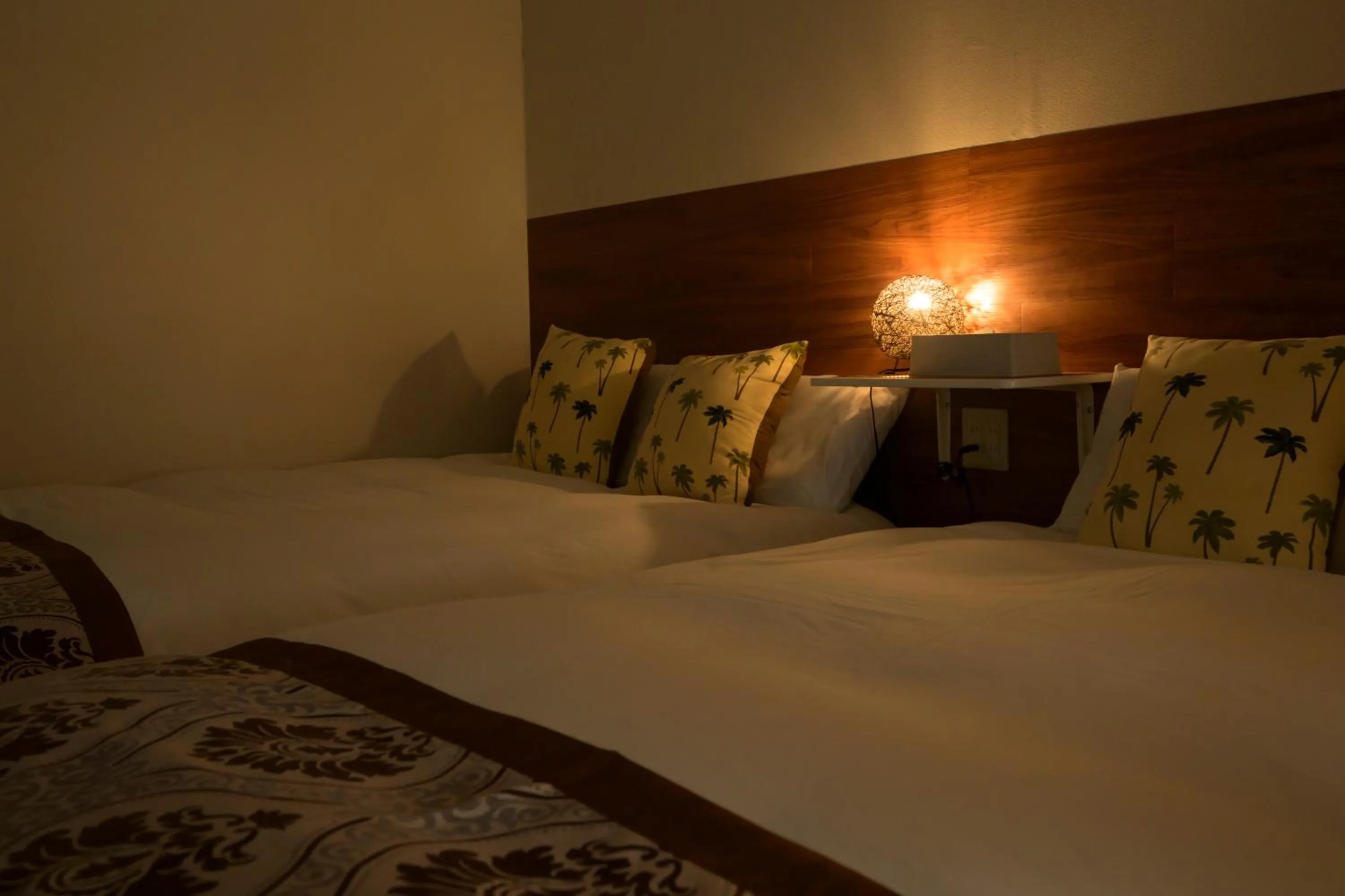 Bed in HOTEL AARON通天東