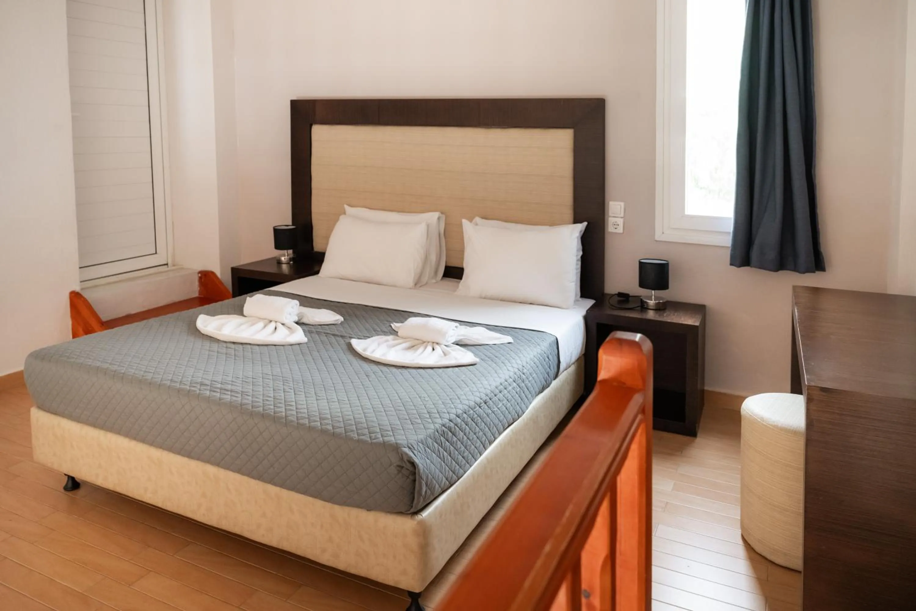 Bed in Thalassa Hotel