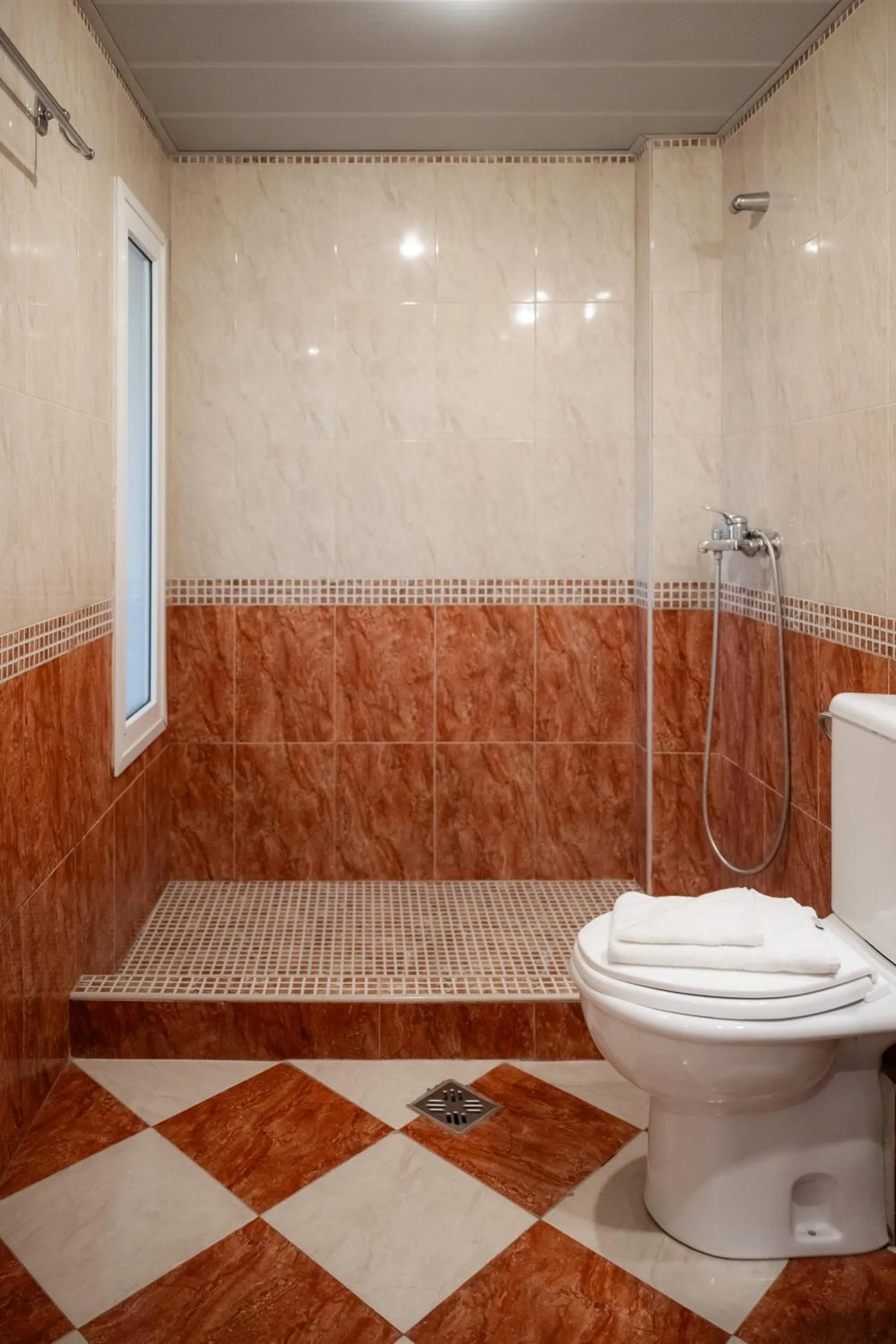 Shower in Thalassa Hotel