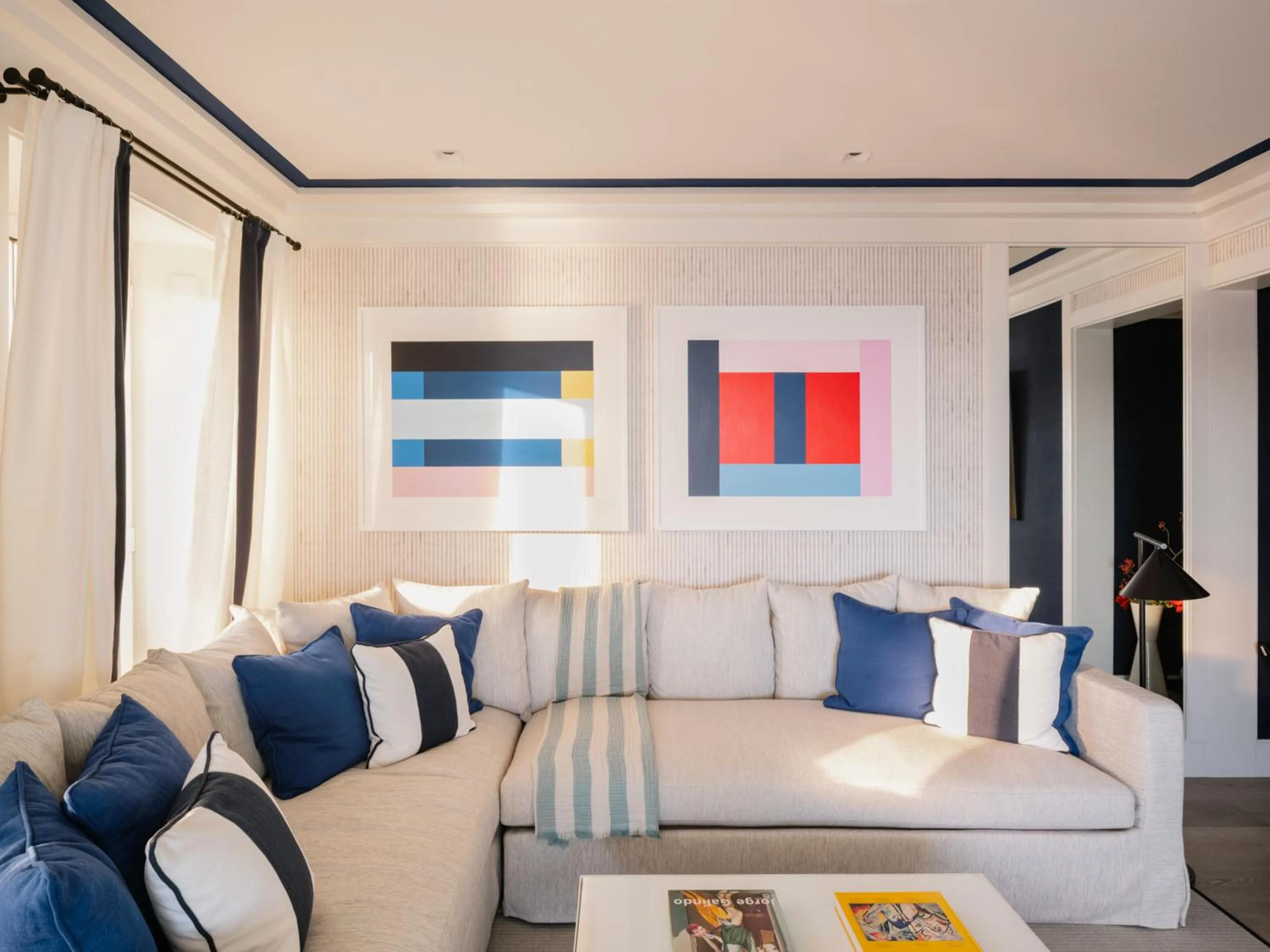 Living room in MIM Sotogrande Member of Melia Collection