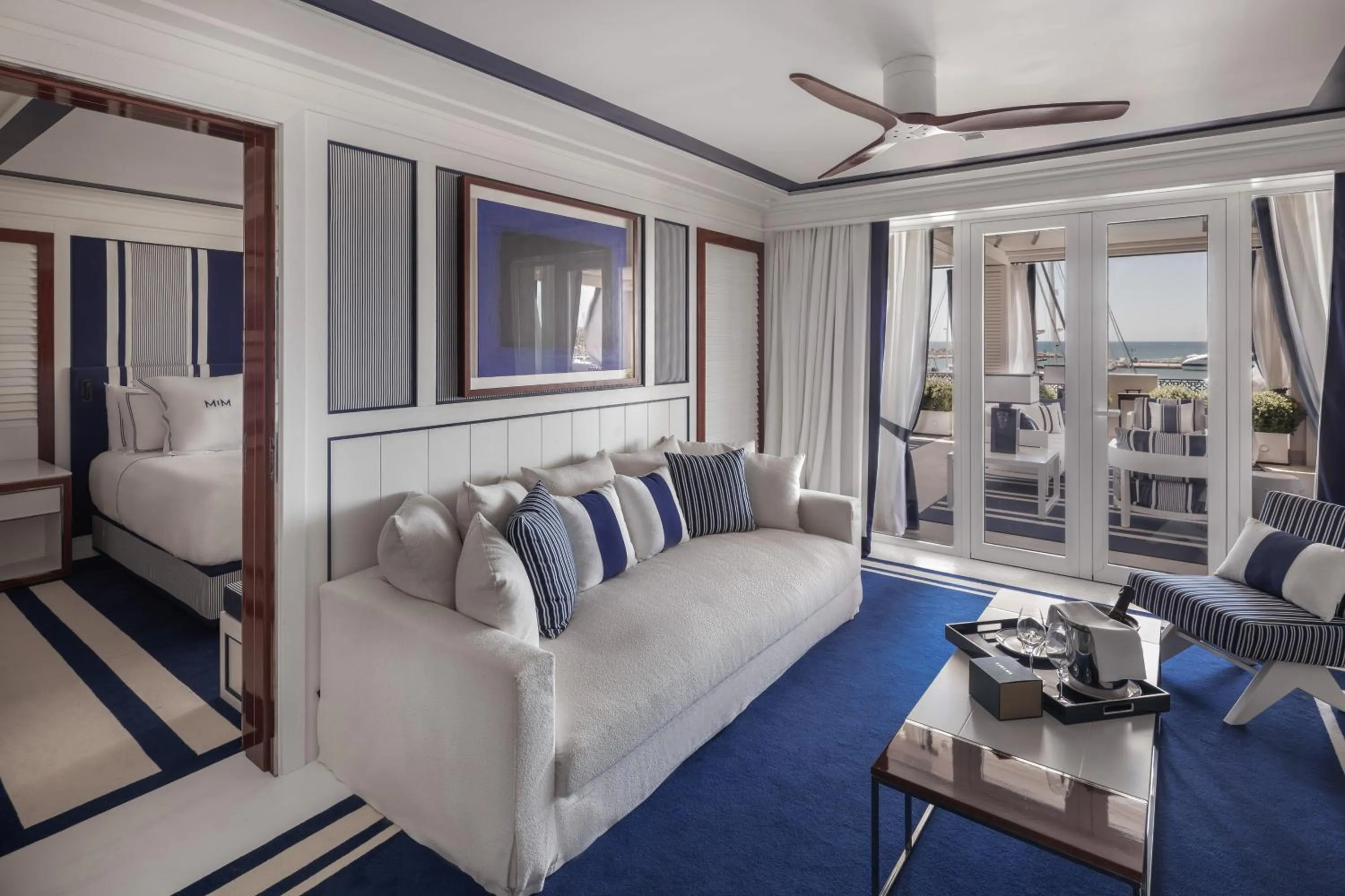 Living room in MIM Sotogrande Member of Melia Collection