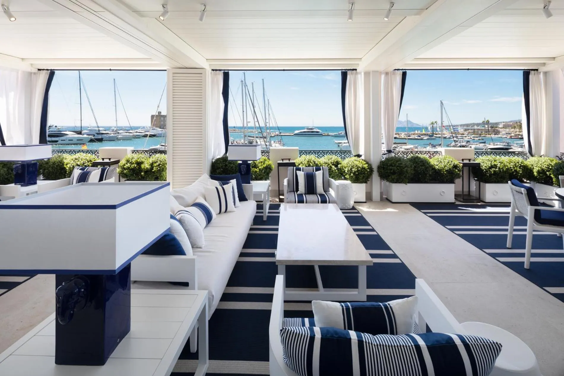 Living room in MIM Sotogrande Member of Melia Collection