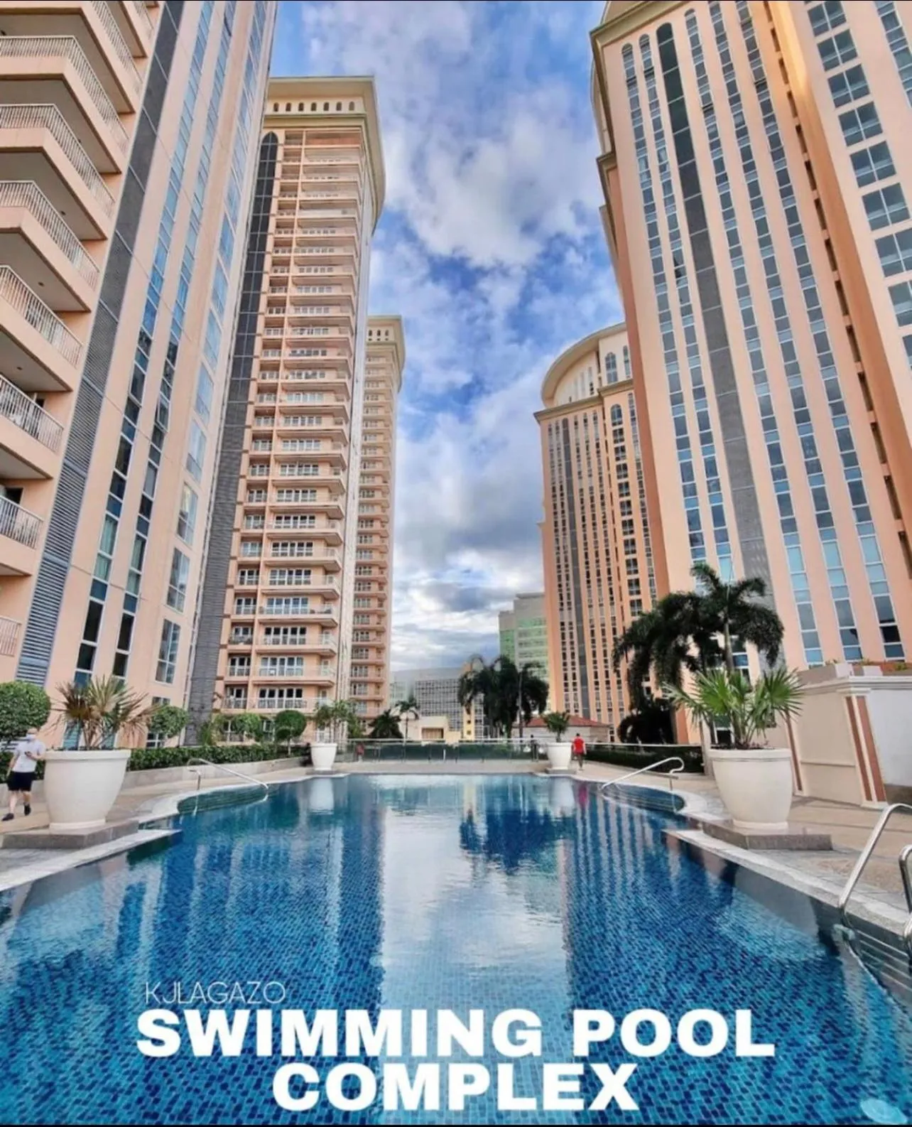 Property building in Luxury 1BR Unit with Pool at Venice Luxury Residences, Tower Domenico, McKinley Hill, Taguig City