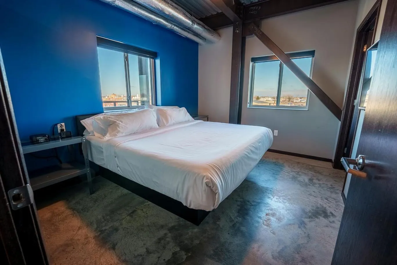 Bed in Brewhalla Hotel