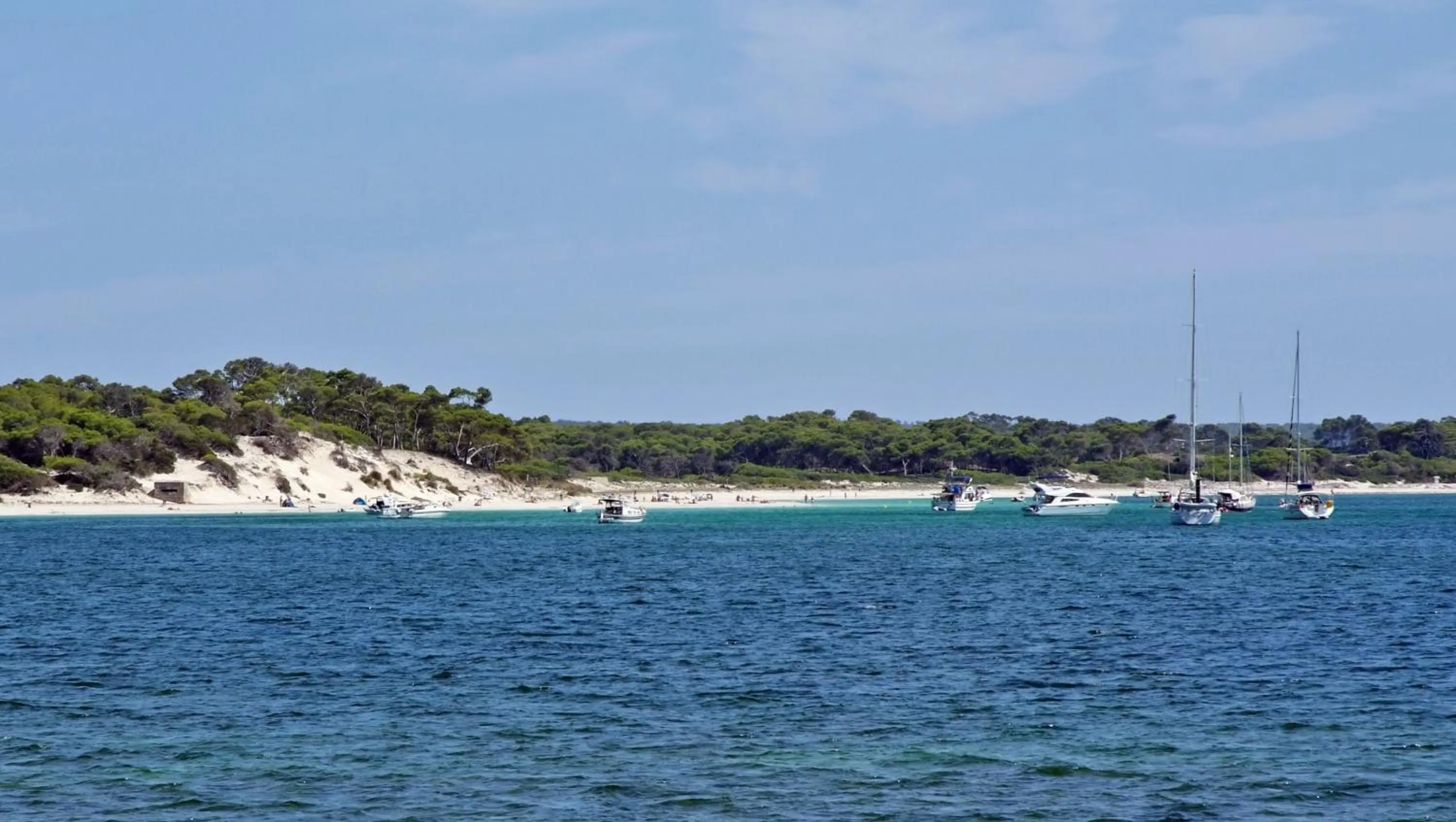 Area and facilities in Hotel Isla de Cabrera