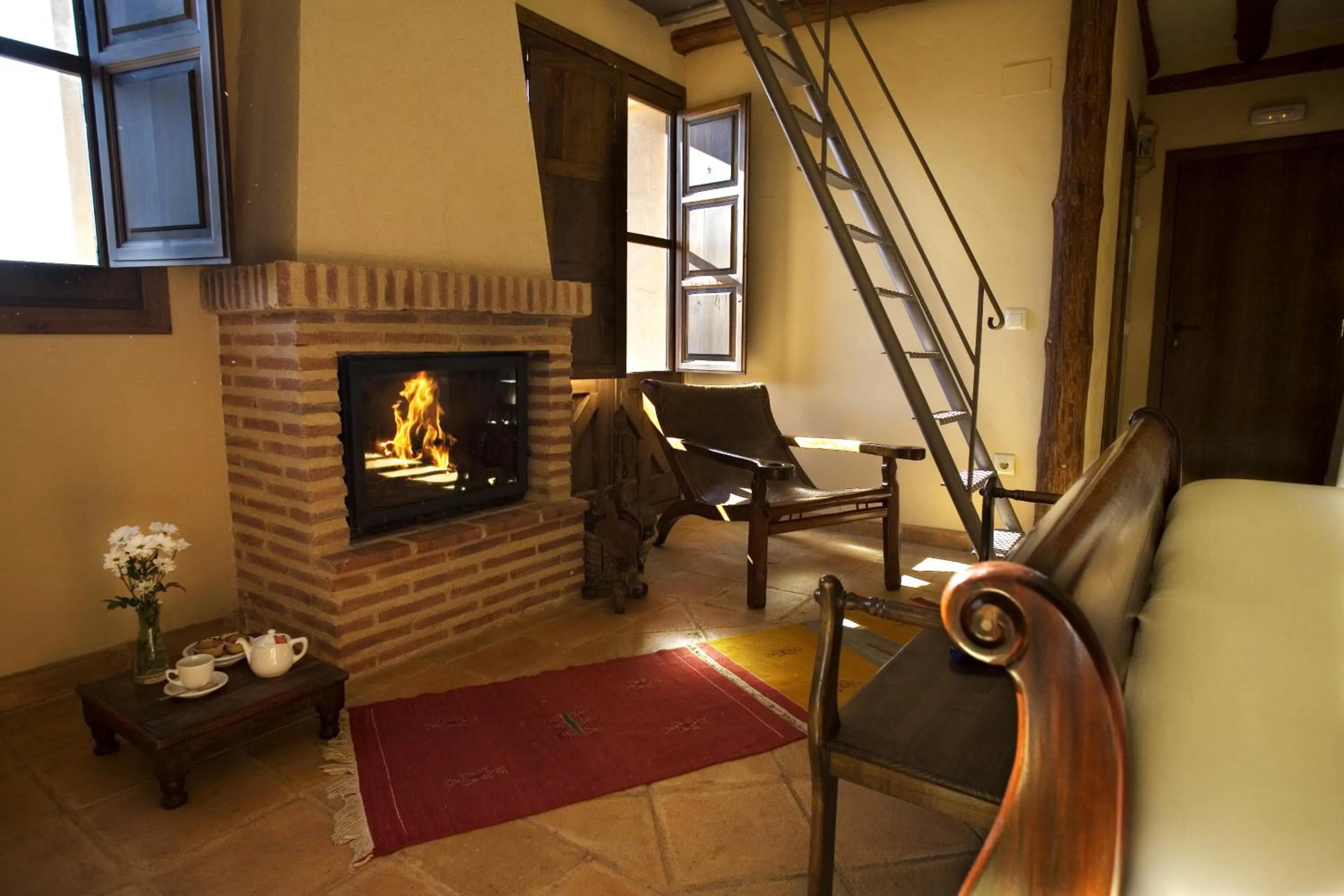 Living room in Hotel Rural La Data