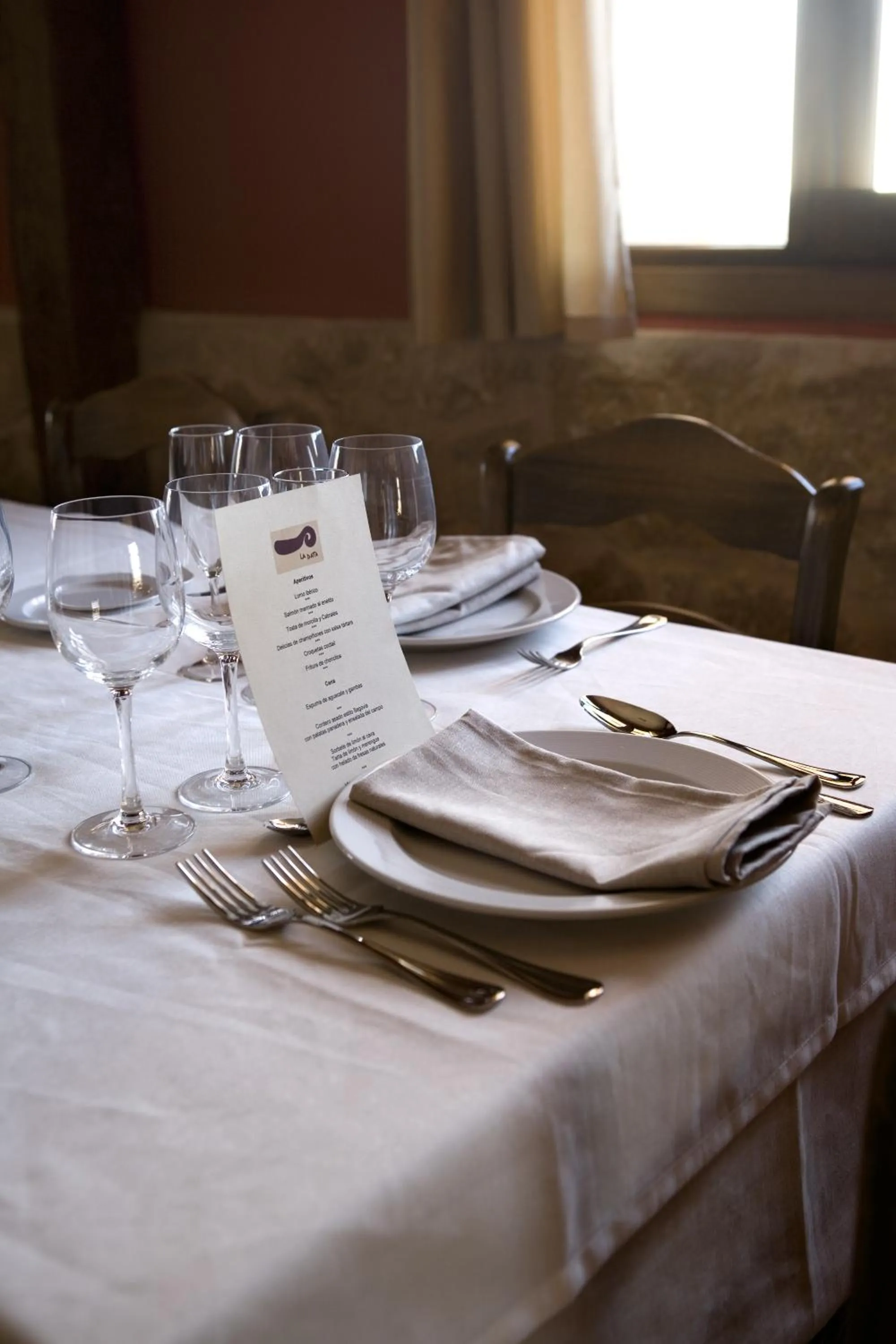 Restaurant/places to eat in Hotel Rural La Data