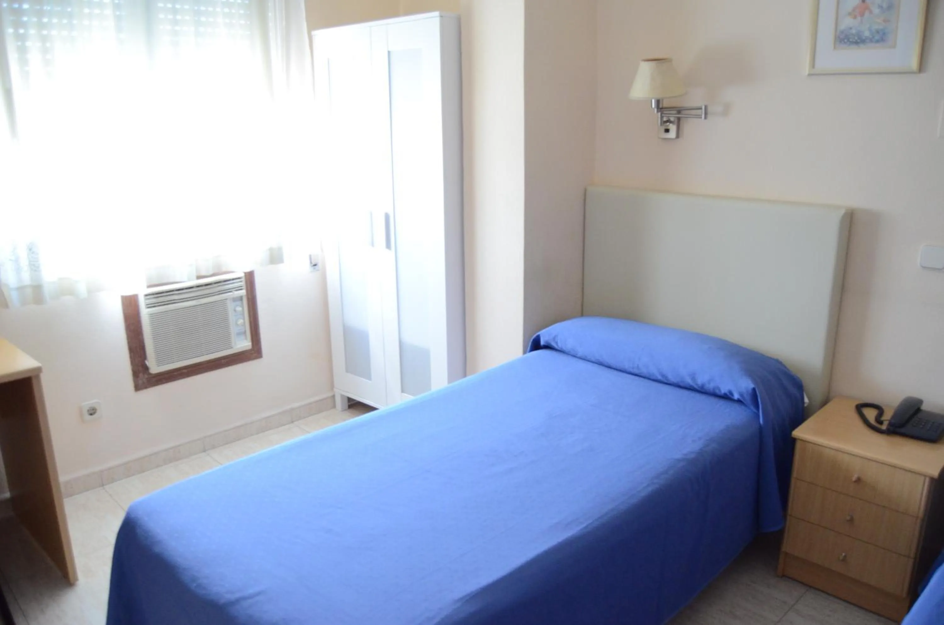 Decorative detail, Bed in Hotel Legazpi