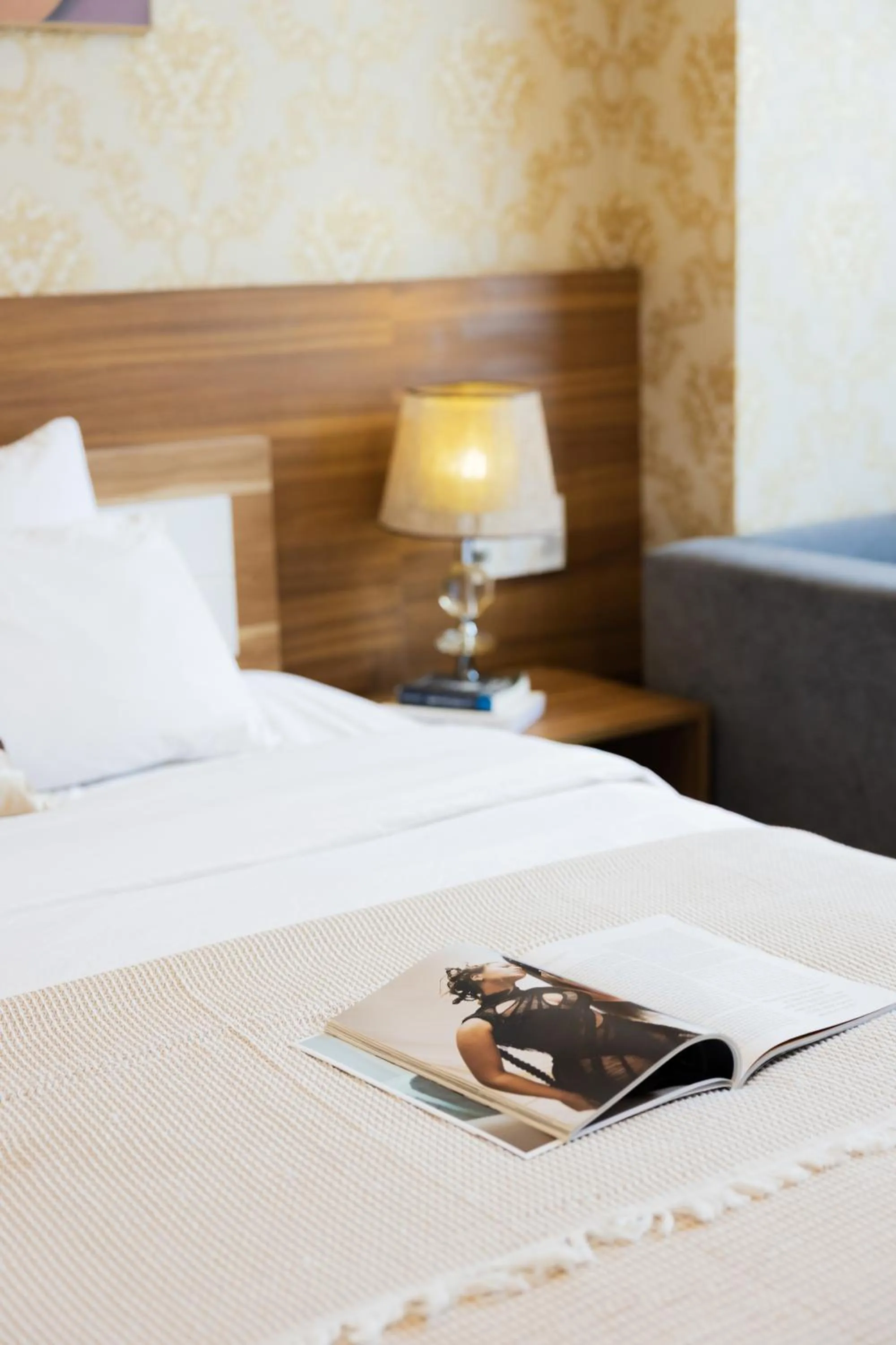 Bed in TTR Vincent Hotel