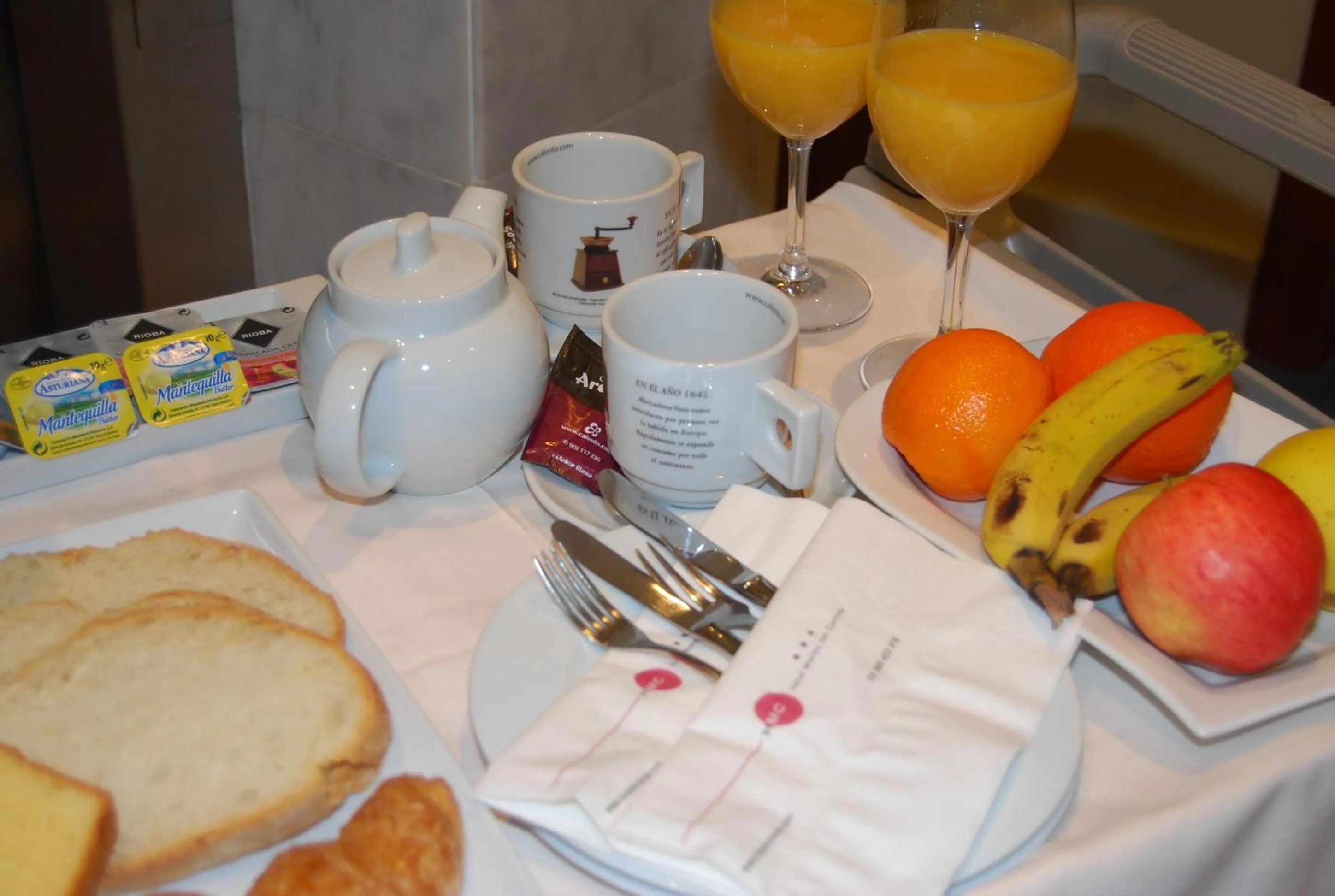 Food in Hotel Mieres del Camino