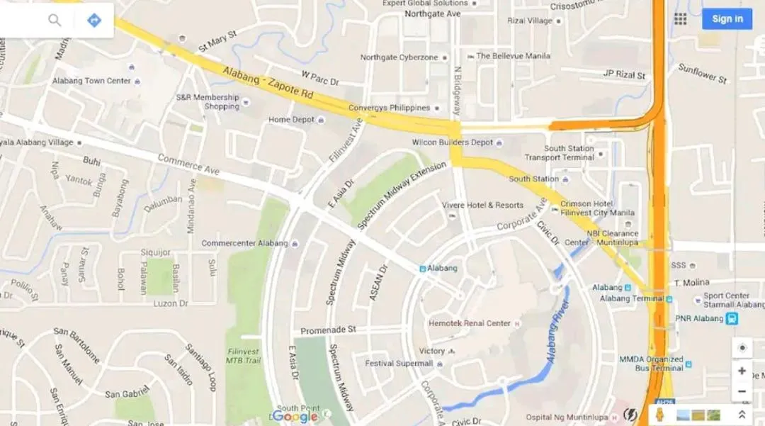 Landmark view in WestParc Cedar Alabang