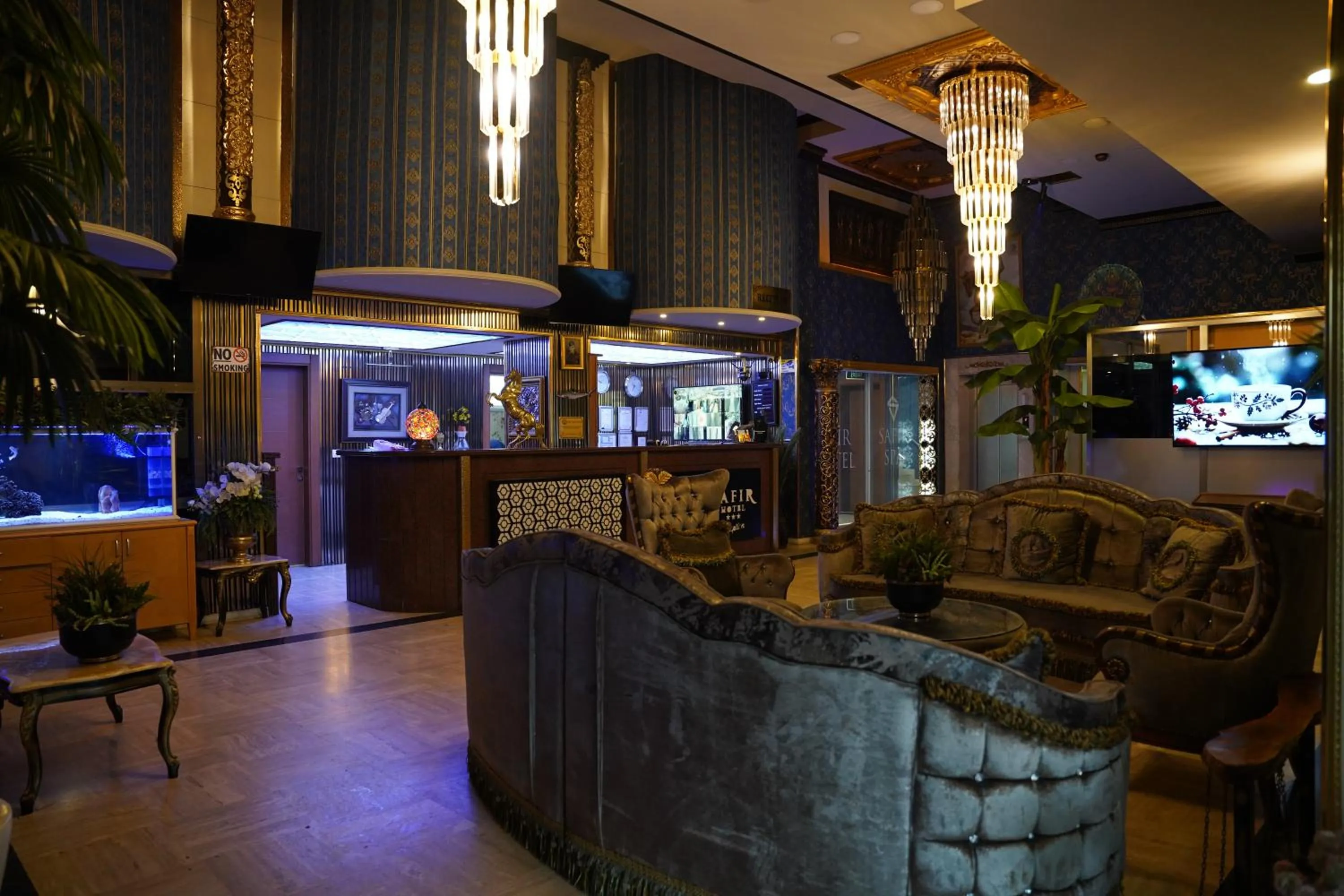 Lobby or reception in Safir Hotels Silivri