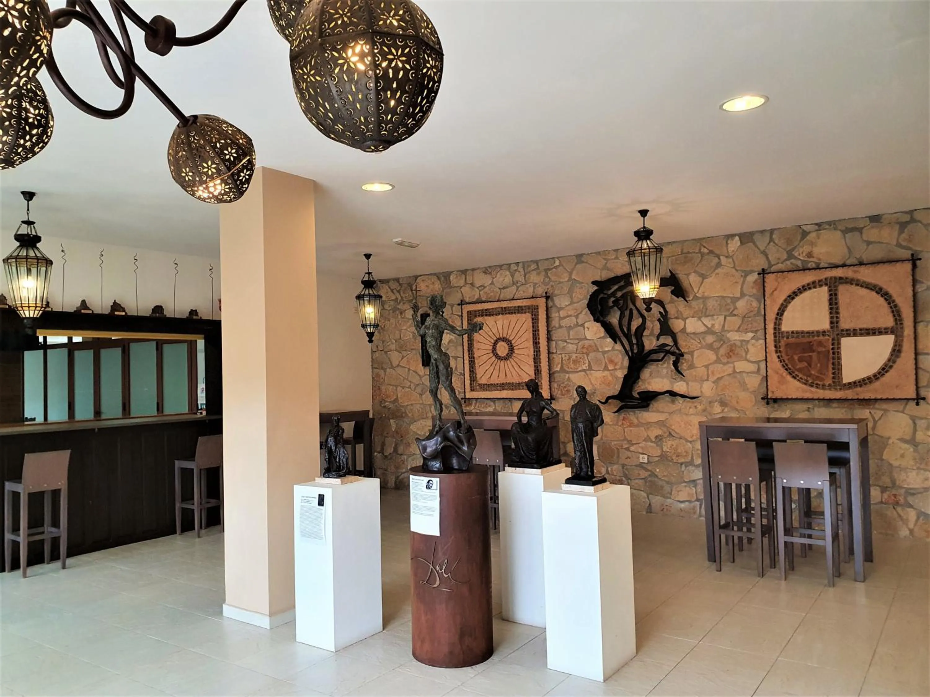 Lobby or reception in Los Acebos Arriondas