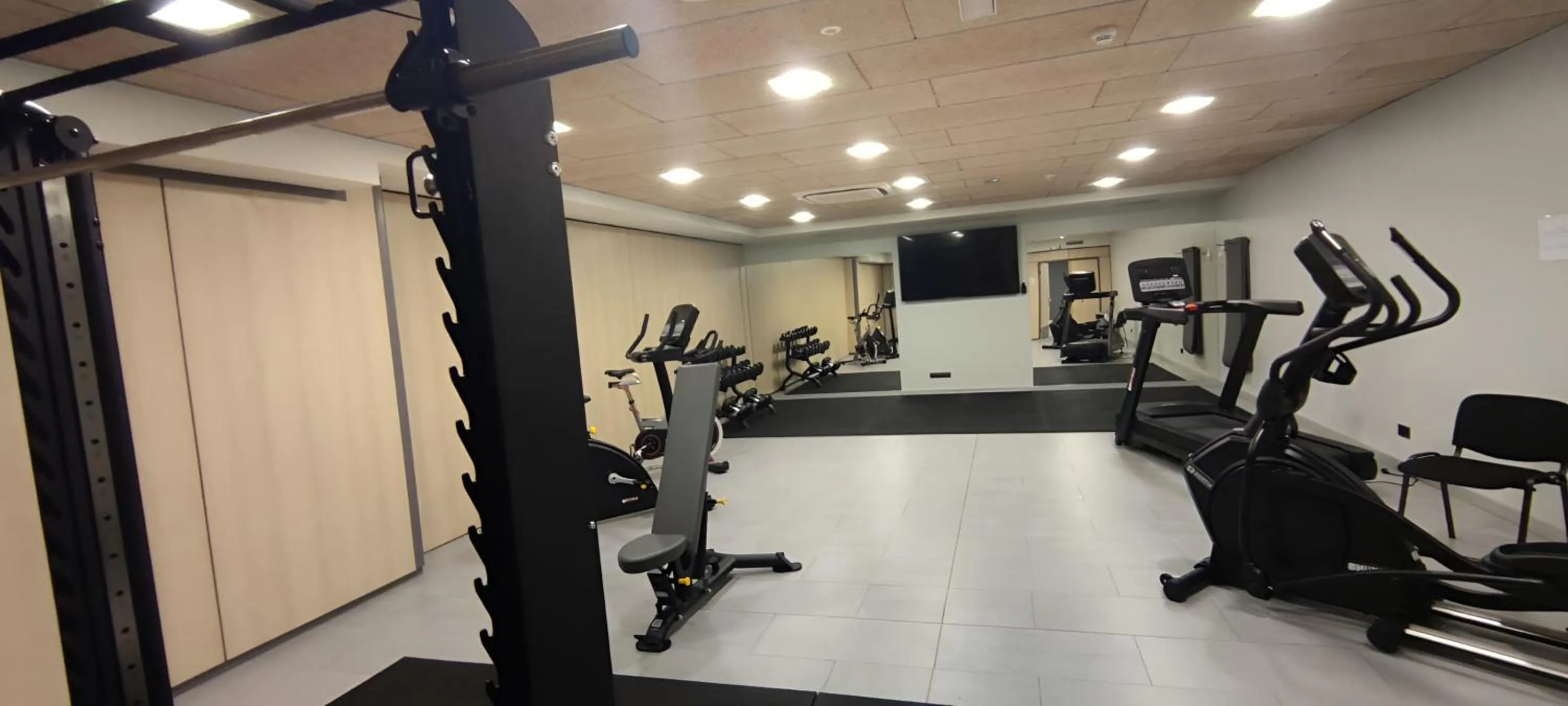 Fitness centre/facilities in Hotel Apartamentos San Fermín Pamplona