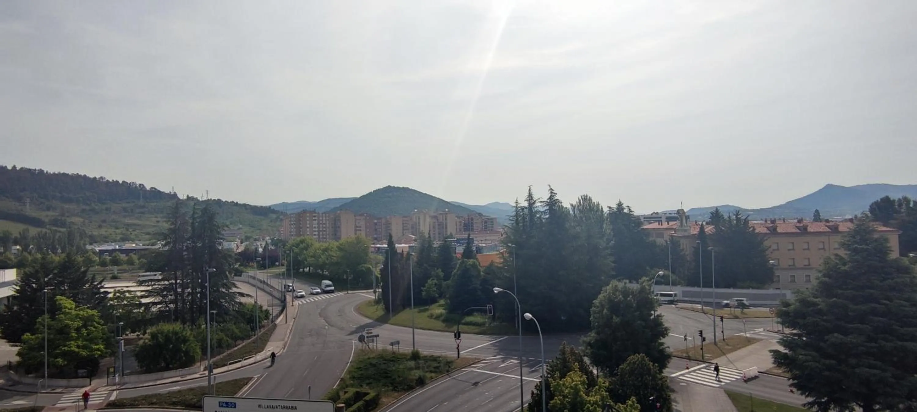 Mountain view in Hotel Apartamentos San Fermín Pamplona