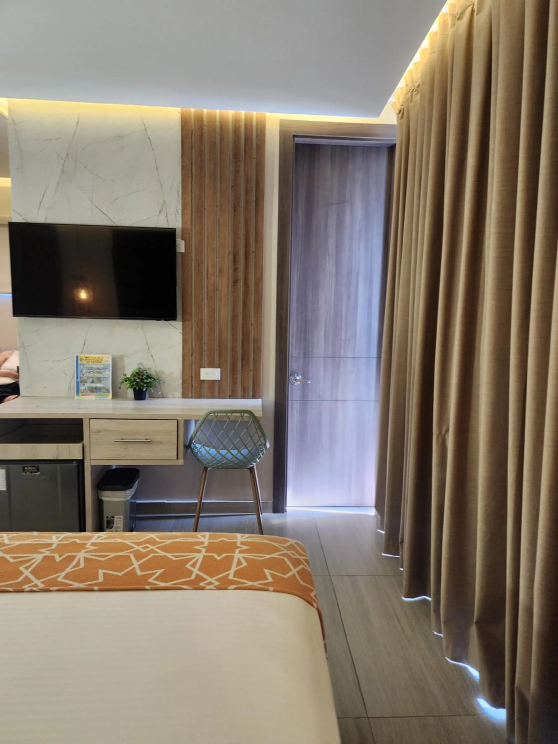 TV and multimedia, Bed in Hotel y Cabañas Covemar