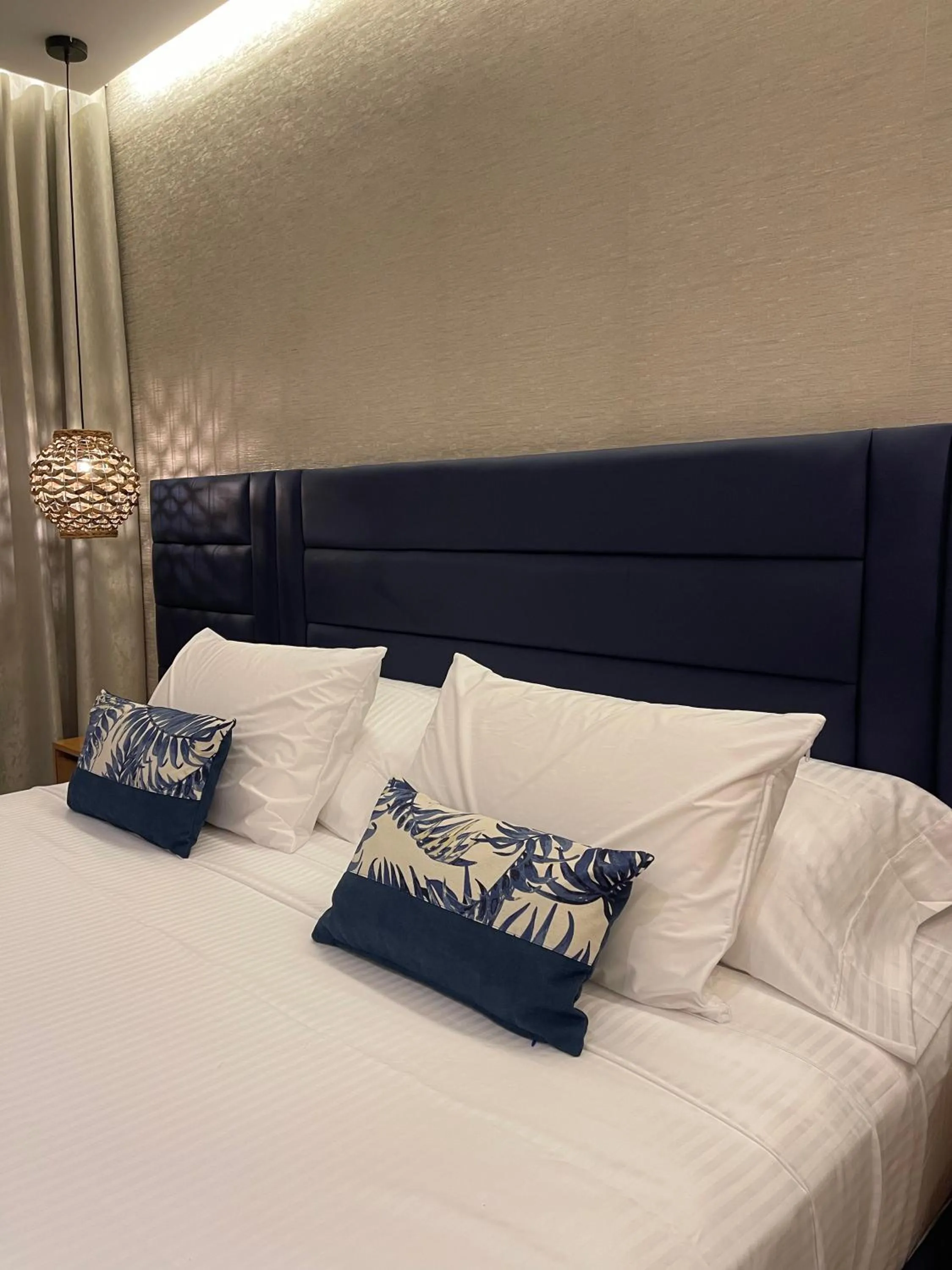 Bed in Hotel y Cabañas Covemar